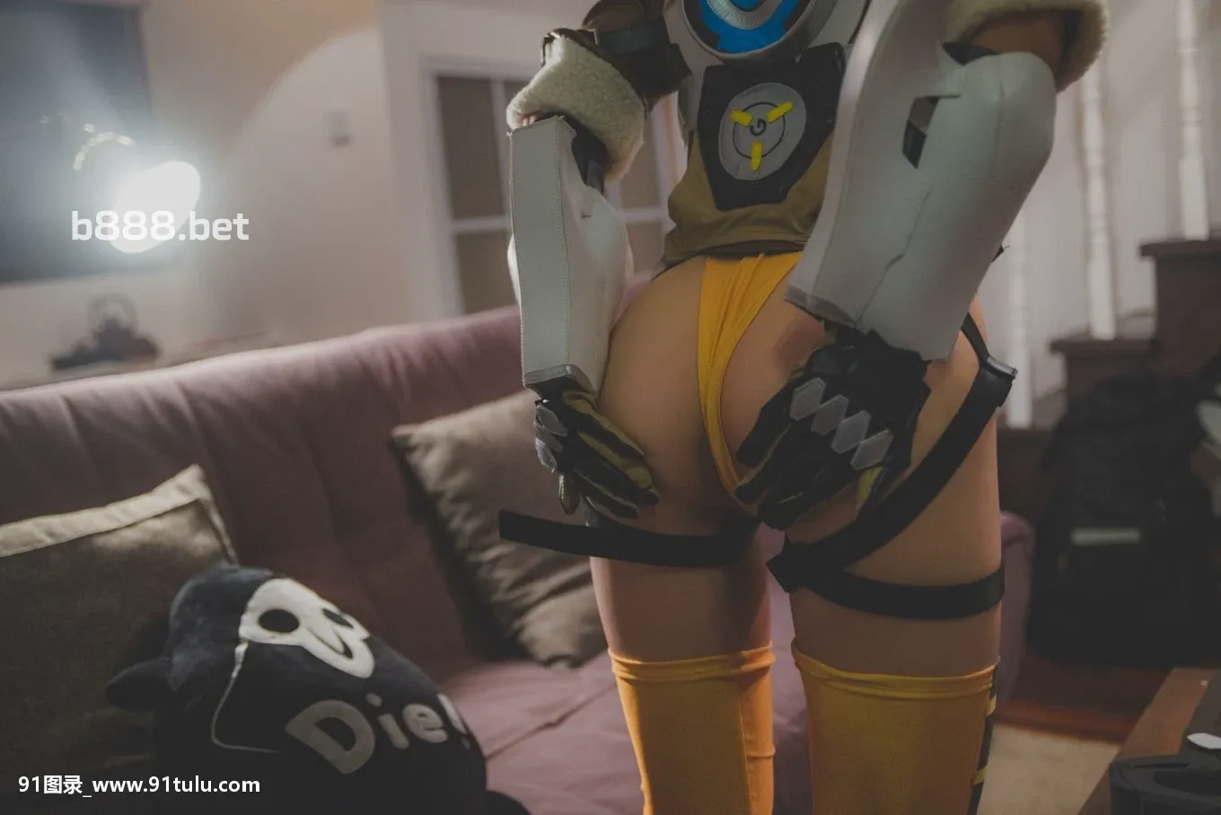 Overwatch---Tracer-Cosplay-柚木-YUZUKI-[65P]Overwatch,Tracer,Cosplay,YUZUKI,65P,柚木,Cosplay