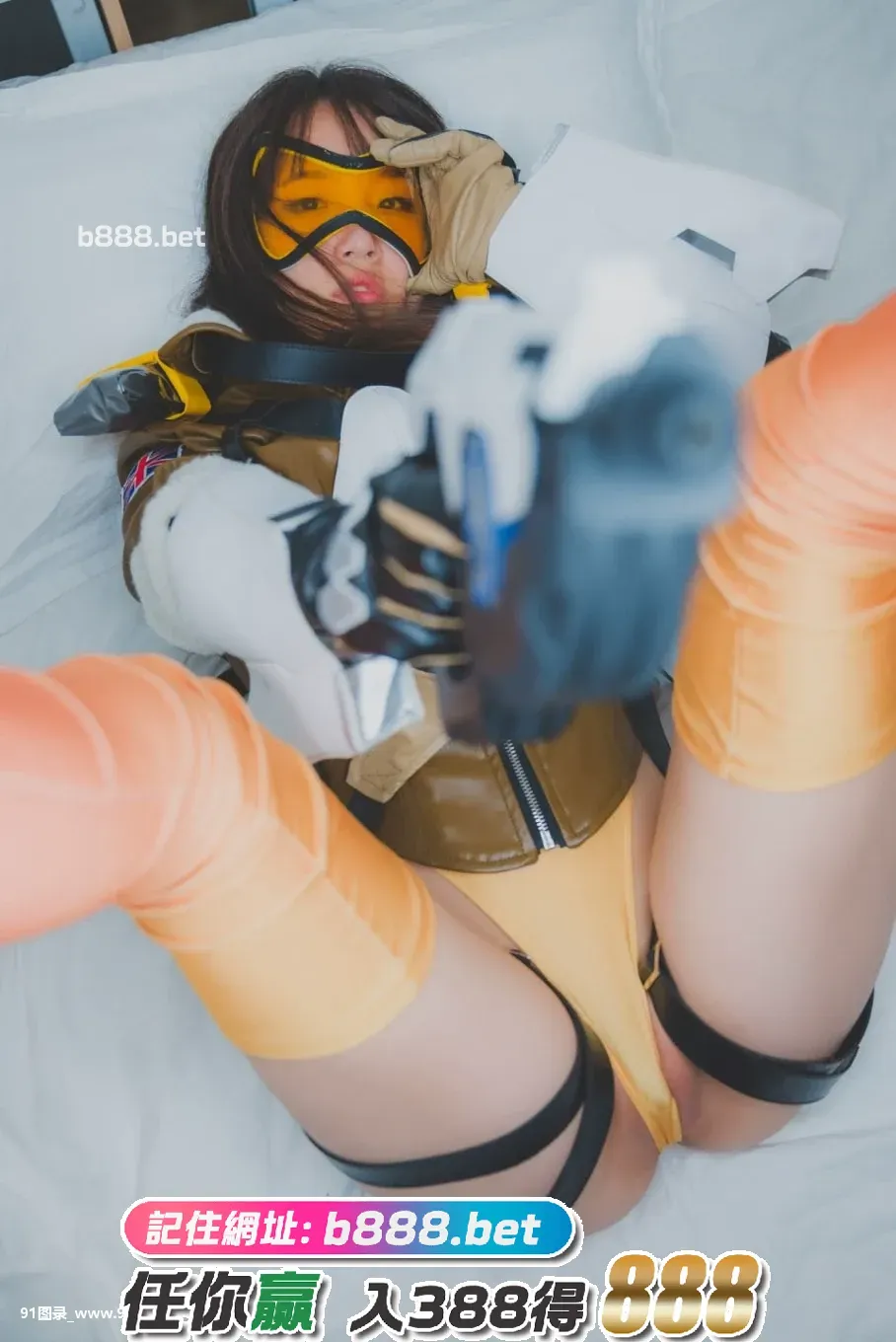 Overwatch---Tracer-Cosplay-柚木-YUZUKI-[65P]Overwatch,Tracer,Cosplay,YUZUKI,65P,柚木,Cosplay