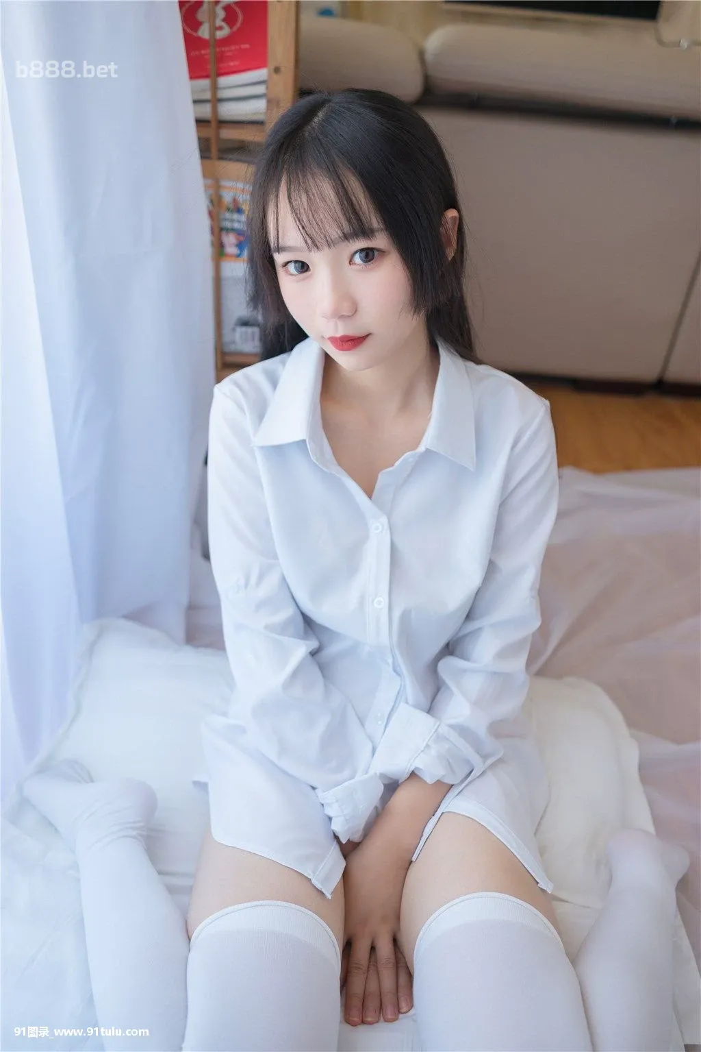 兔玩映画-Cute-loli-in-white-shirt-[51P]兔玩映,Cute,loli,white,shirt,51P,映画,loli