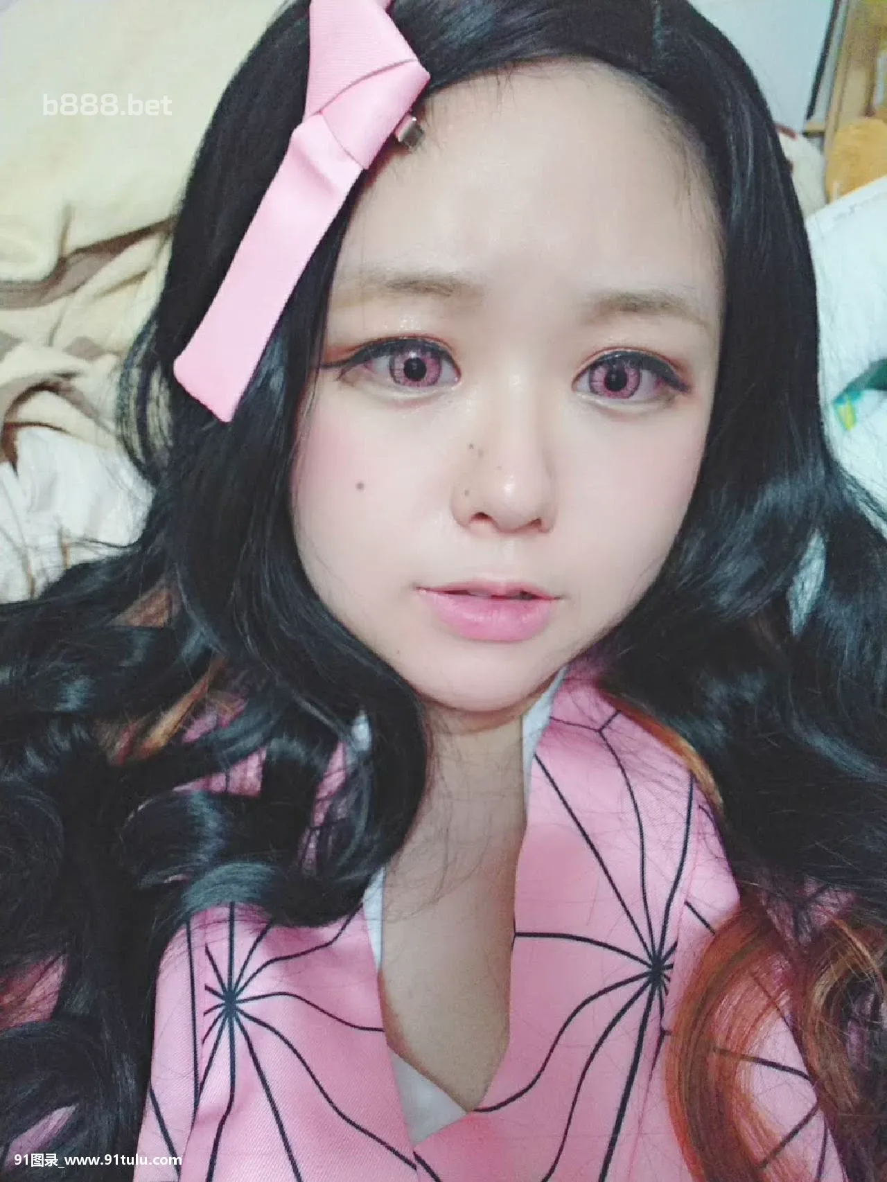 【Cosplay套图】[梦唯 ] Nezuko Kamado Cosplay Selfies [85P][橋本ありな 写真]-91图录