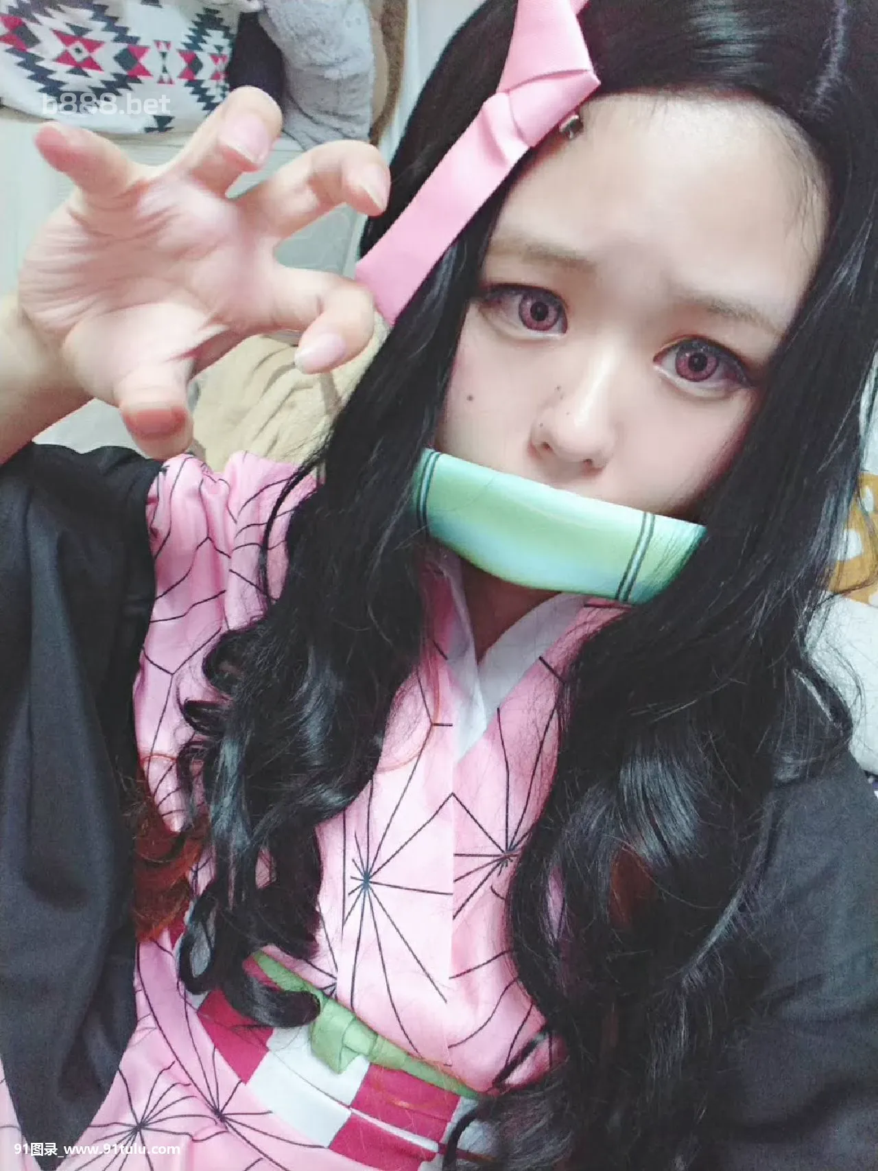 [梦唯-]-Nezuko-Kamado-Cosplay-Selfies-[85P]Nezuko,Kamado,Cosplay,Selfies,85P,Cosplay