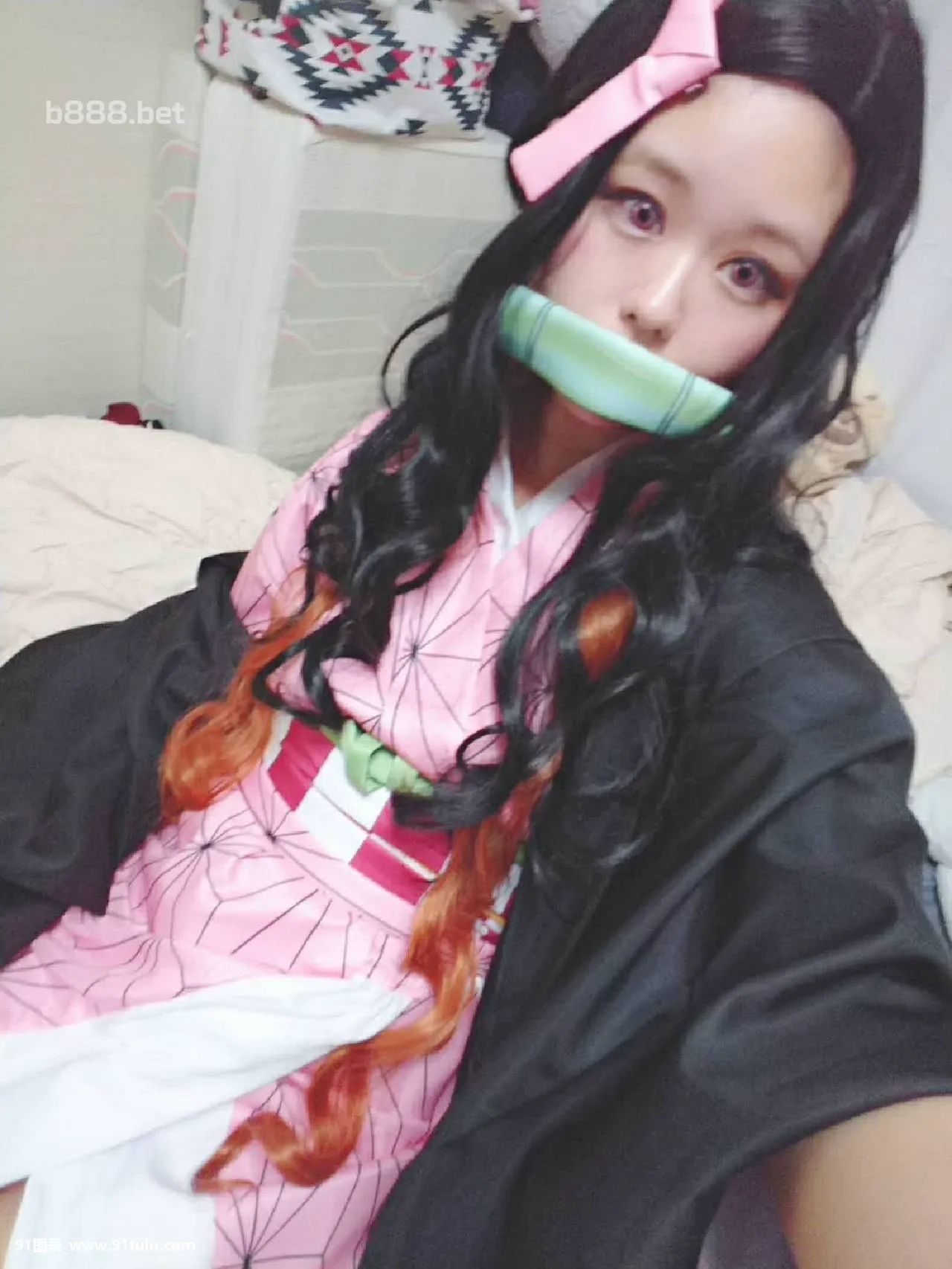 [梦唯-]-Nezuko-Kamado-Cosplay-Selfies-[85P]Nezuko,Kamado,Cosplay,Selfies,85P,Cosplay