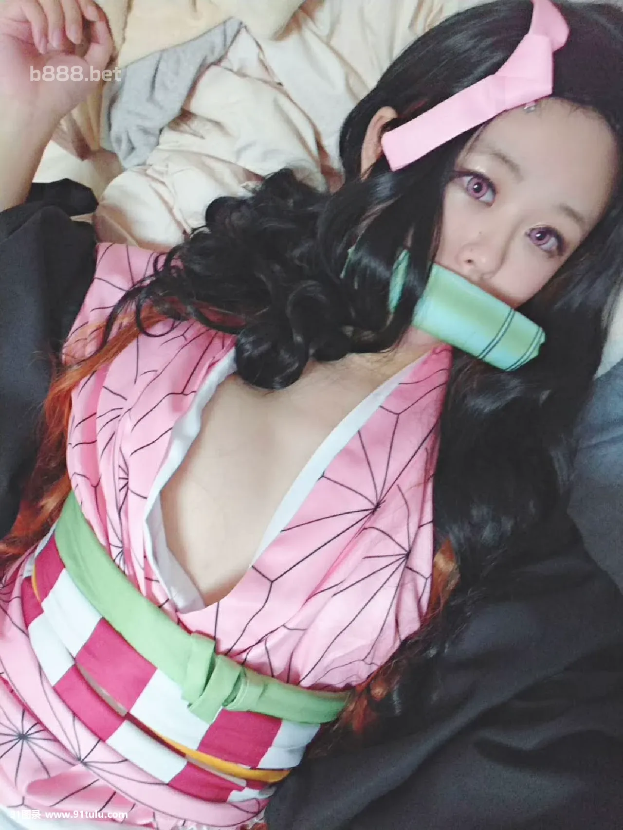 [梦唯-]-Nezuko-Kamado-Cosplay-Selfies-[85P]Nezuko,Kamado,Cosplay,Selfies,85P,Cosplay