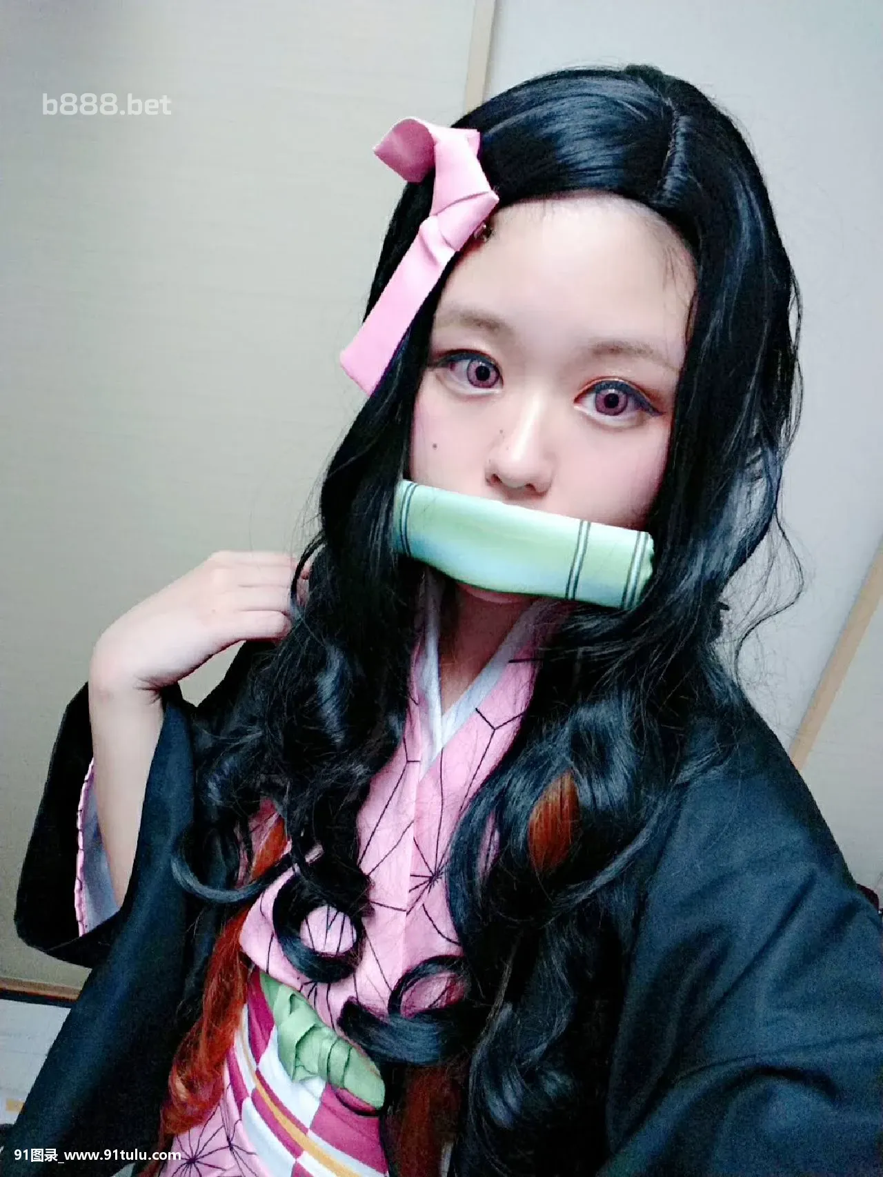 [梦唯-]-Nezuko-Kamado-Cosplay-Selfies-[85P]Nezuko,Kamado,Cosplay,Selfies,85P,Cosplay