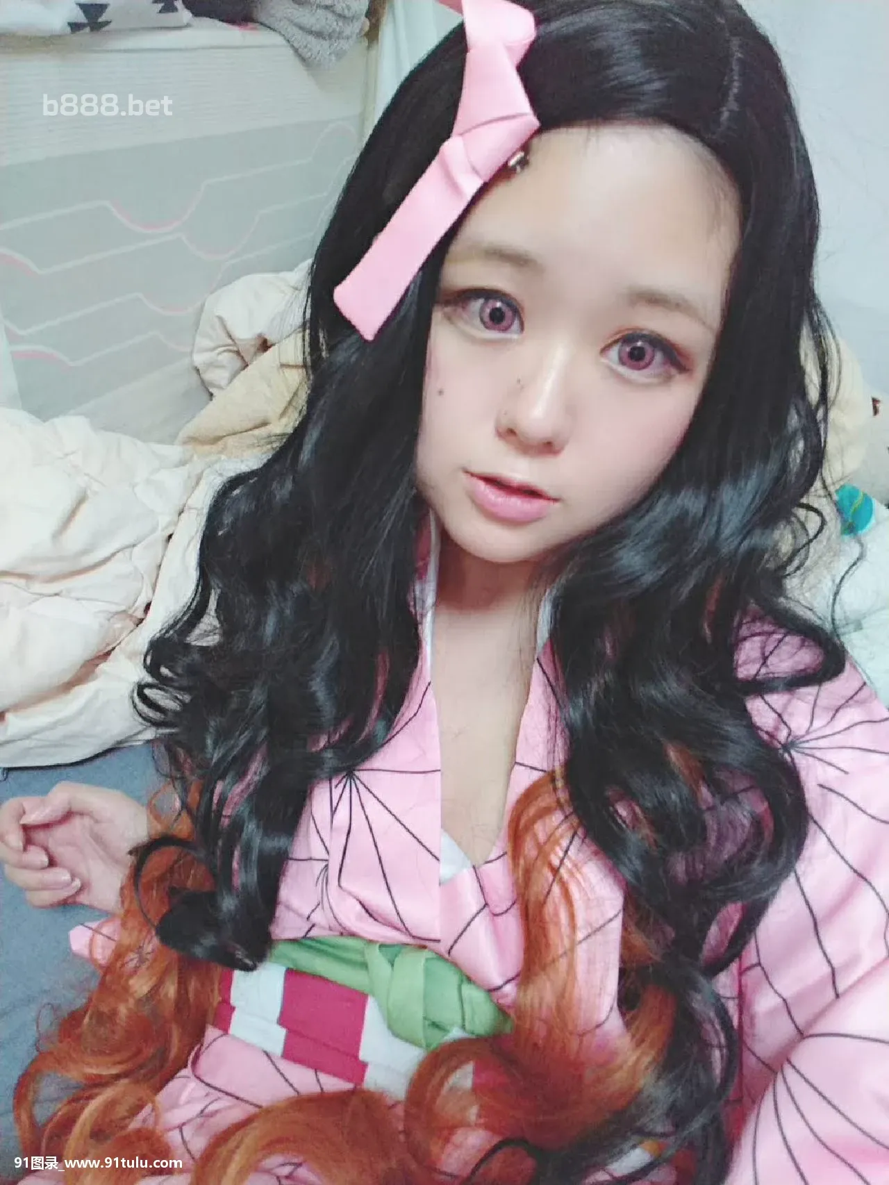 [梦唯-]-Nezuko-Kamado-Cosplay-Selfies-[85P]Nezuko,Kamado,Cosplay,Selfies,85P,Cosplay