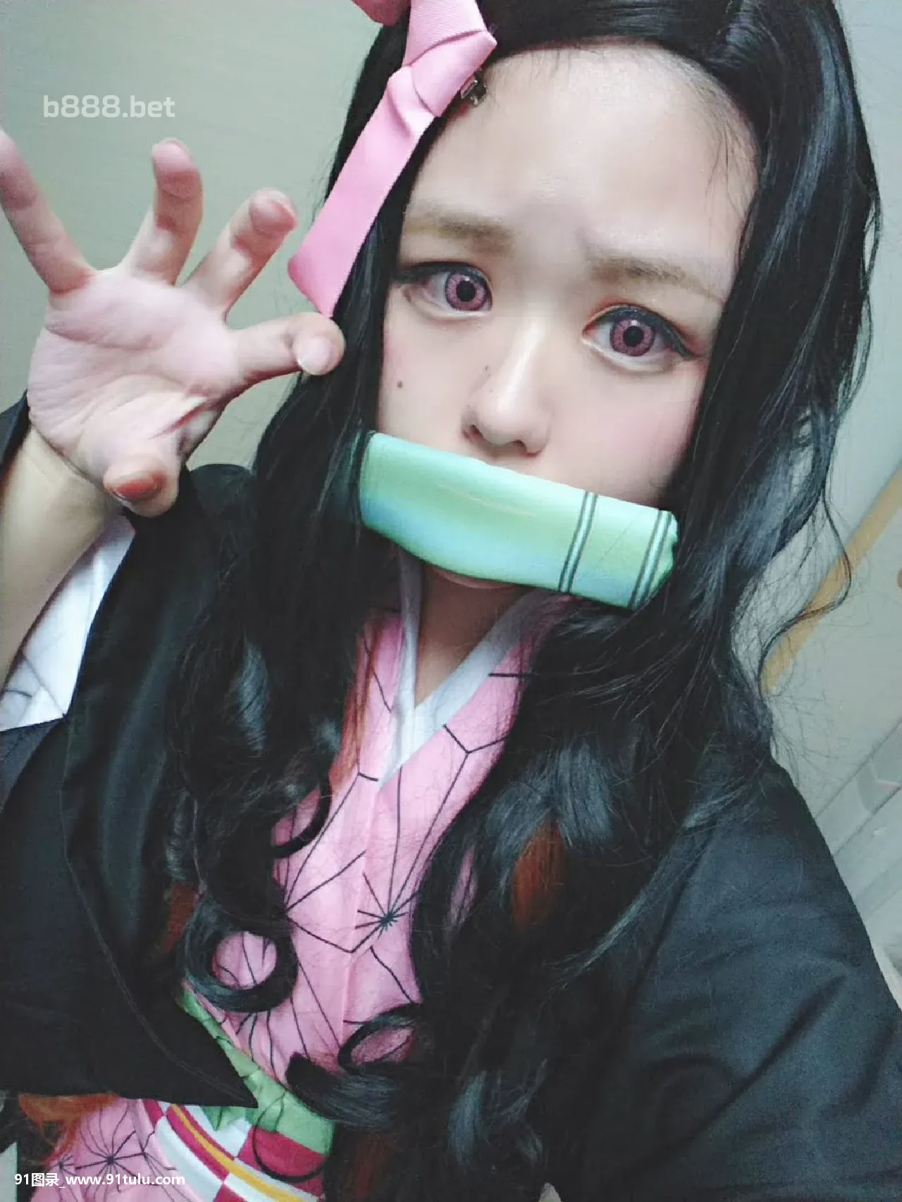 [梦唯-]-Nezuko-Kamado-Cosplay-Selfies-[85P]Nezuko,Kamado,Cosplay,Selfies,85P,Cosplay