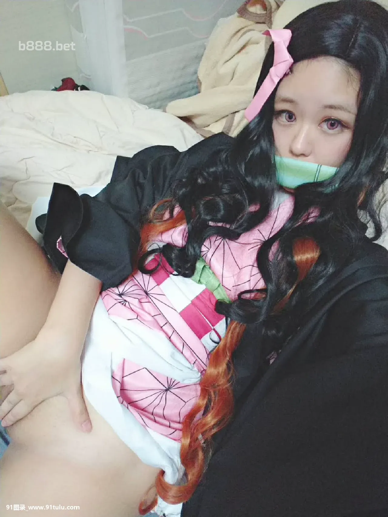 [梦唯-]-Nezuko-Kamado-Cosplay-Selfies-[85P]Nezuko,Kamado,Cosplay,Selfies,85P,Cosplay