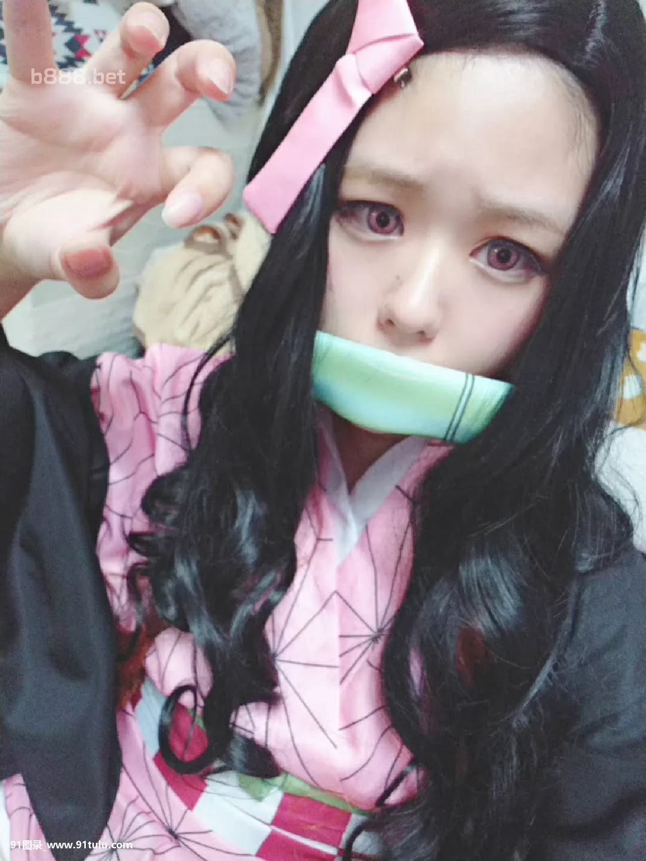 [梦唯-]-Nezuko-Kamado-Cosplay-Selfies-[85P]Nezuko,Kamado,Cosplay,Selfies,85P,Cosplay