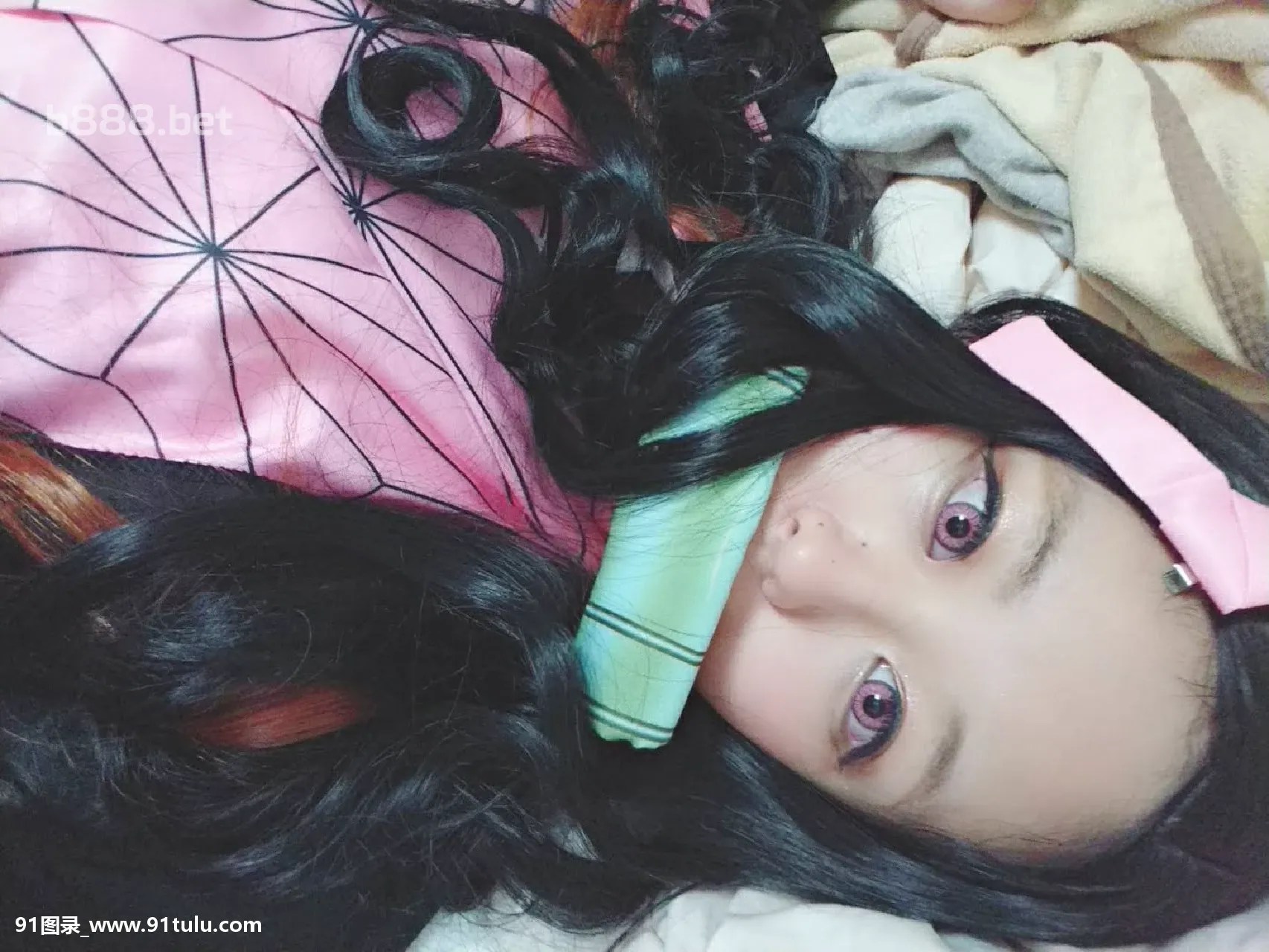 [梦唯-]-Nezuko-Kamado-Cosplay-Selfies-[85P]Nezuko,Kamado,Cosplay,Selfies,85P,Cosplay