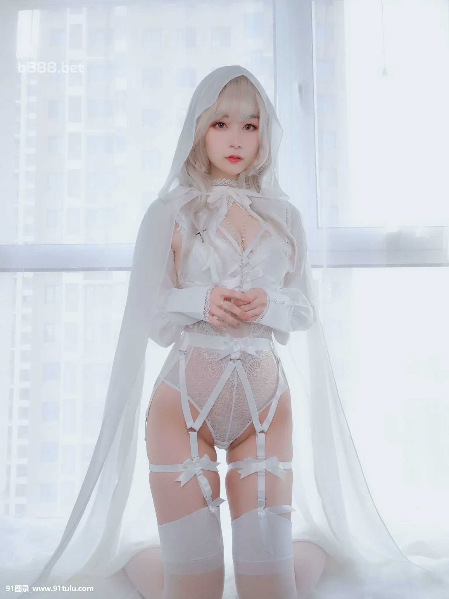 [小姐姐白銀] White Virgin [55P][フェイスブック マナー 寫真]