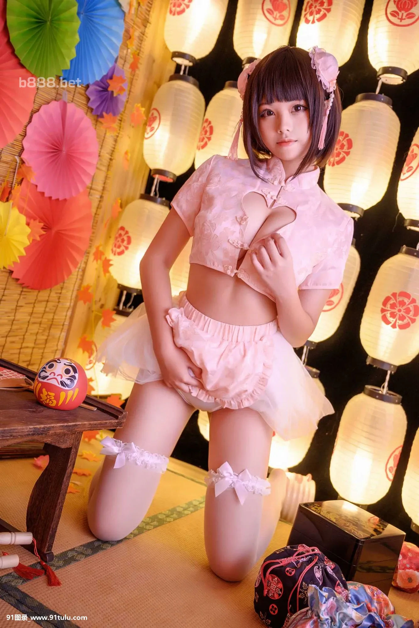 [蜜汁猫裘]-Cute-Sexy-Girl-In-Pink-[33P]Cute,Sexy,Girl,Pink,33P,蜜汁