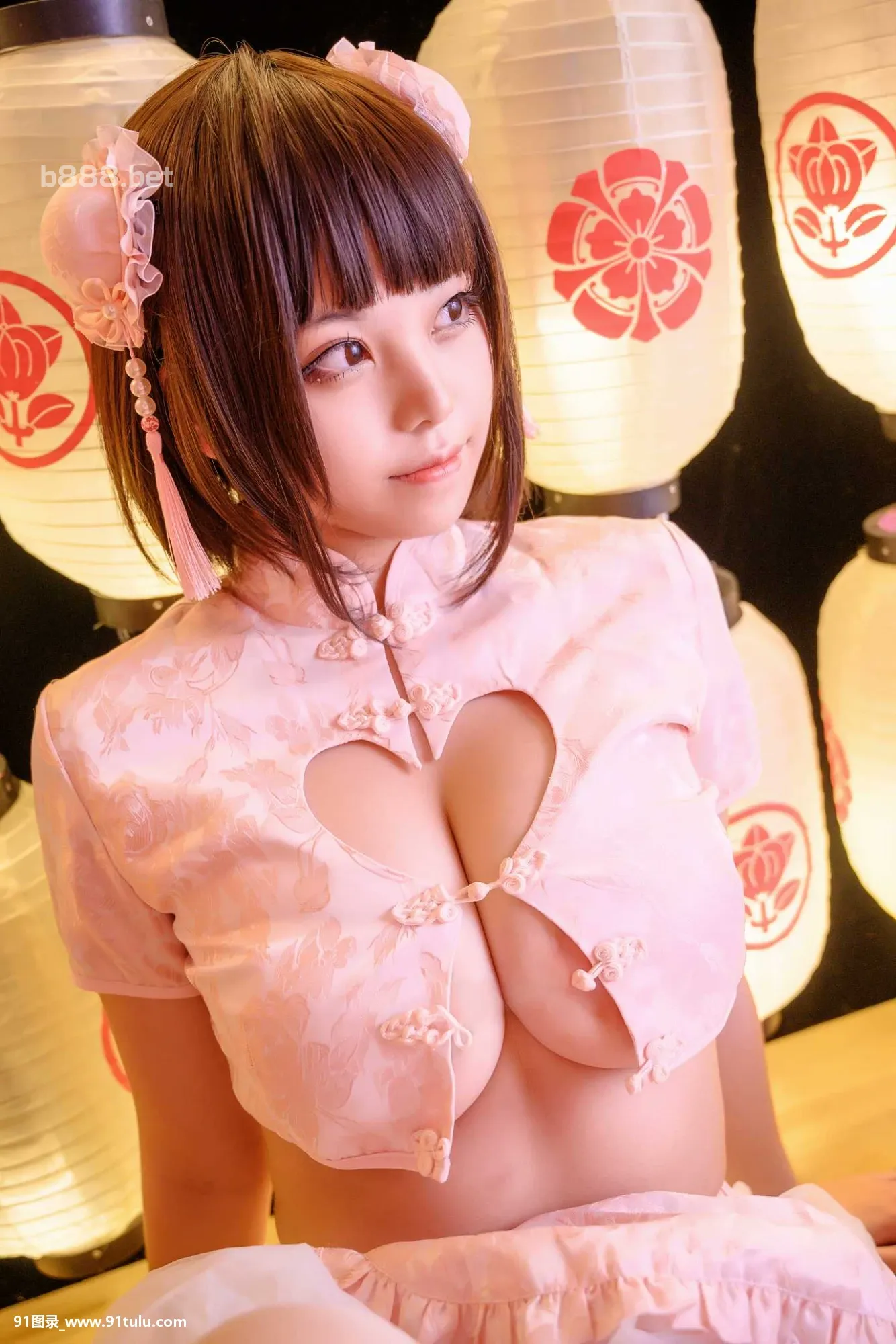 [蜜汁猫裘]-Cute-Sexy-Girl-In-Pink-[33P]Cute,Sexy,Girl,Pink,33P,蜜汁