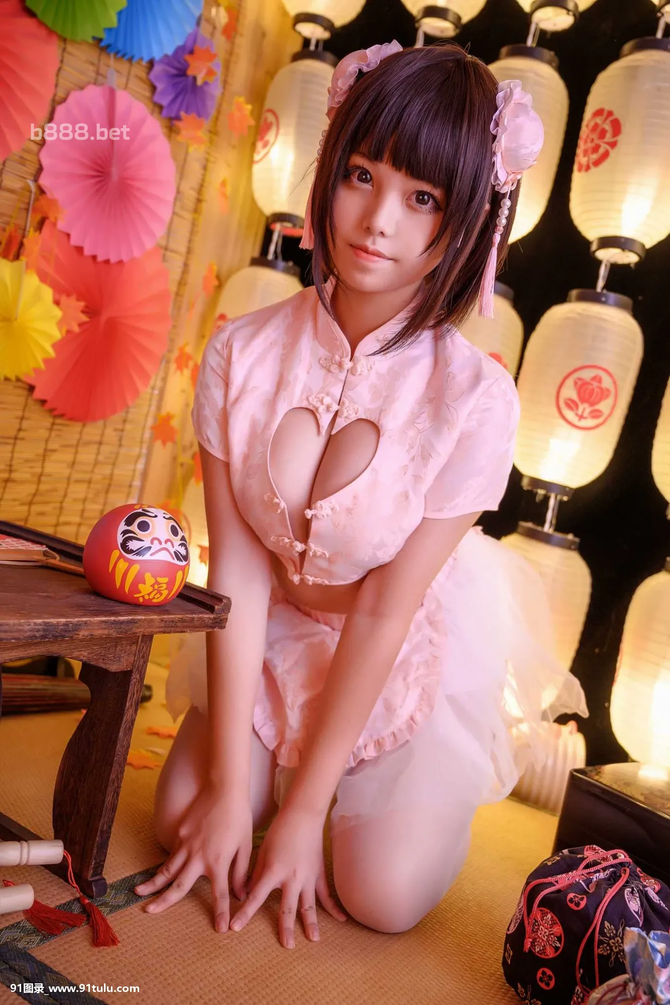 [蜜汁猫裘]-Cute-Sexy-Girl-In-Pink-[33P]Cute,Sexy,Girl,Pink,33P,蜜汁