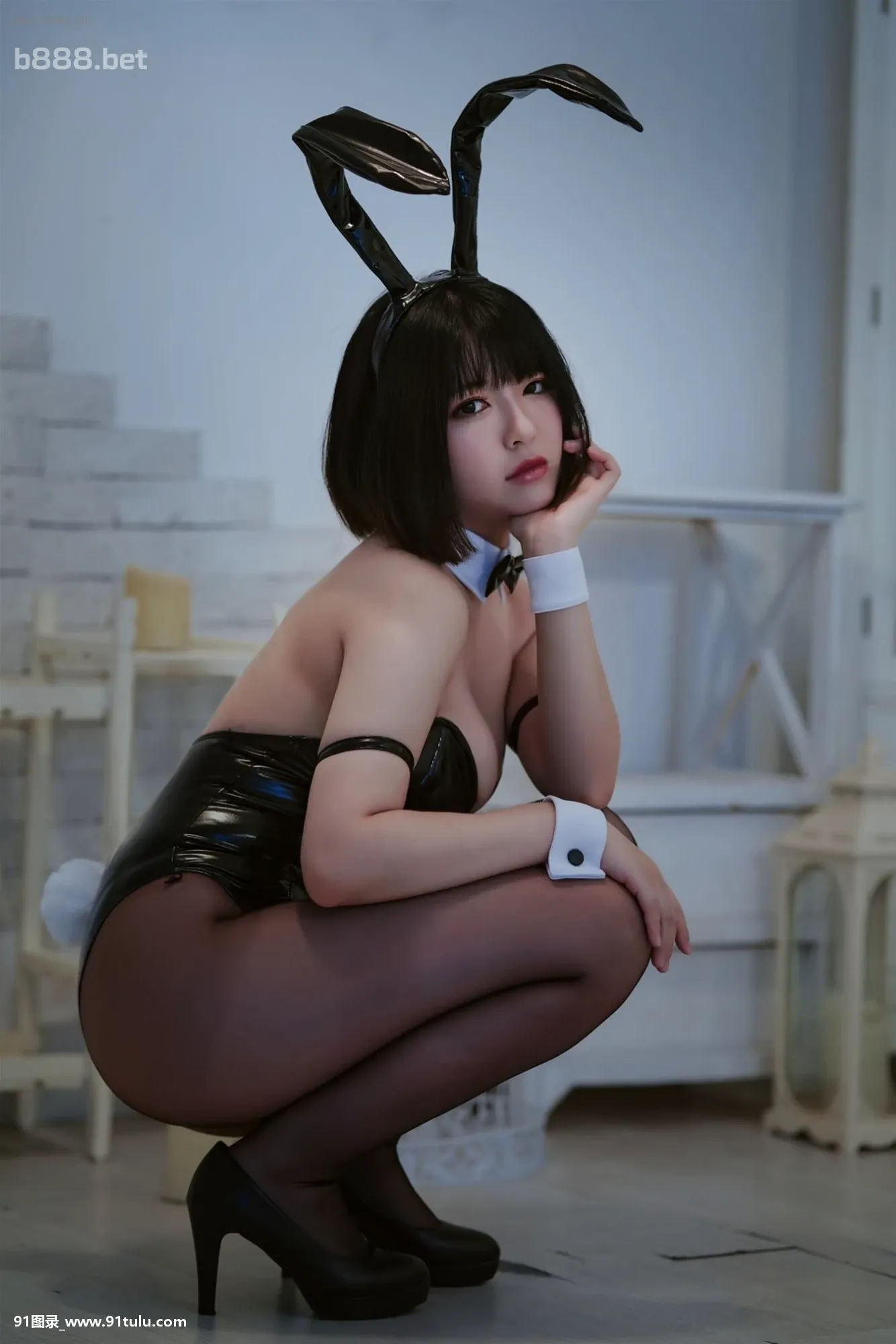 【亚洲色图】[半半子] 兔子 バニーガール BUNNY BANBANKO [36P][フリー 素材 人物 証明 写真]-91图录