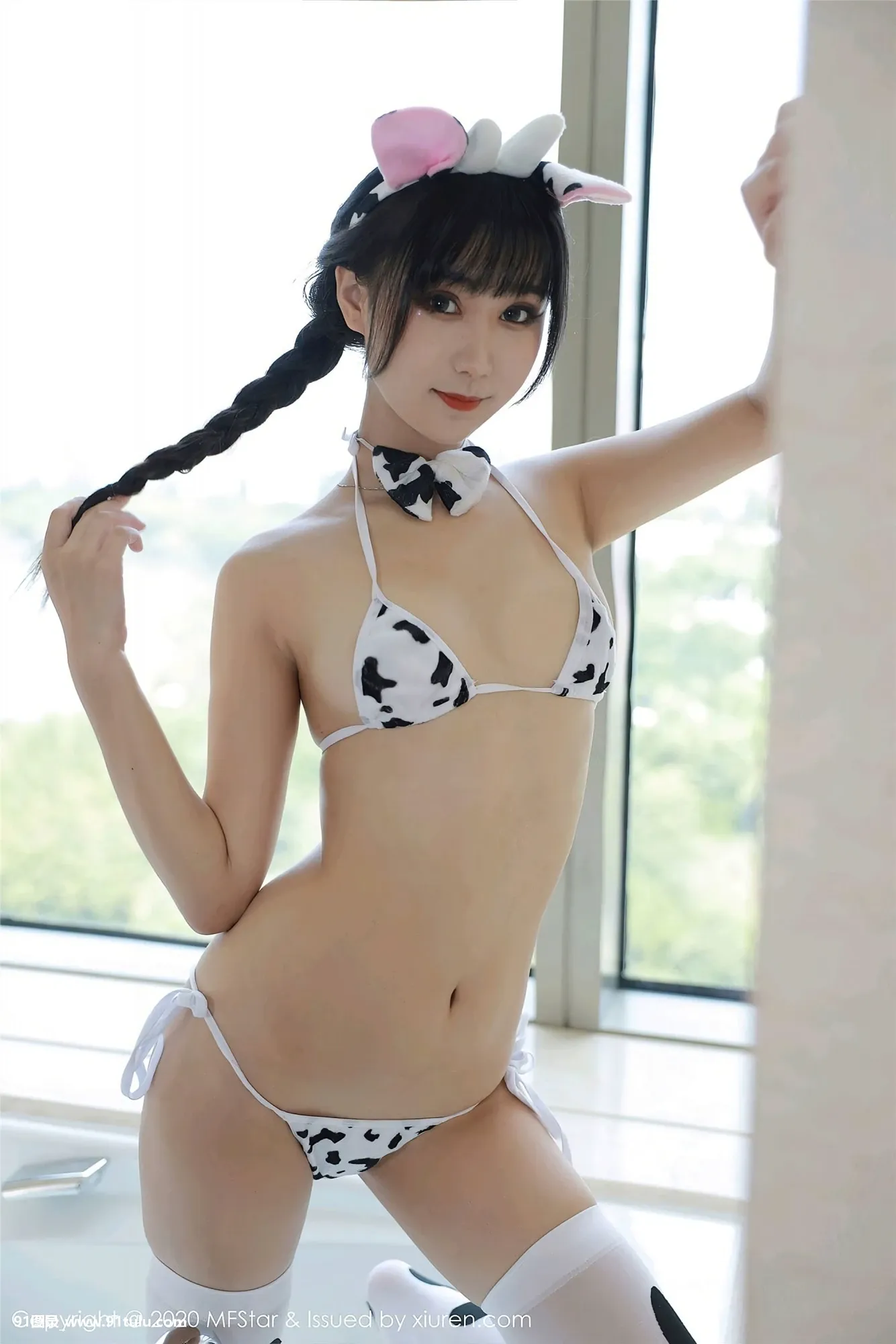 [MFStar]-Cow-bikini-[19P]MFStar,Cow,bikini,19P