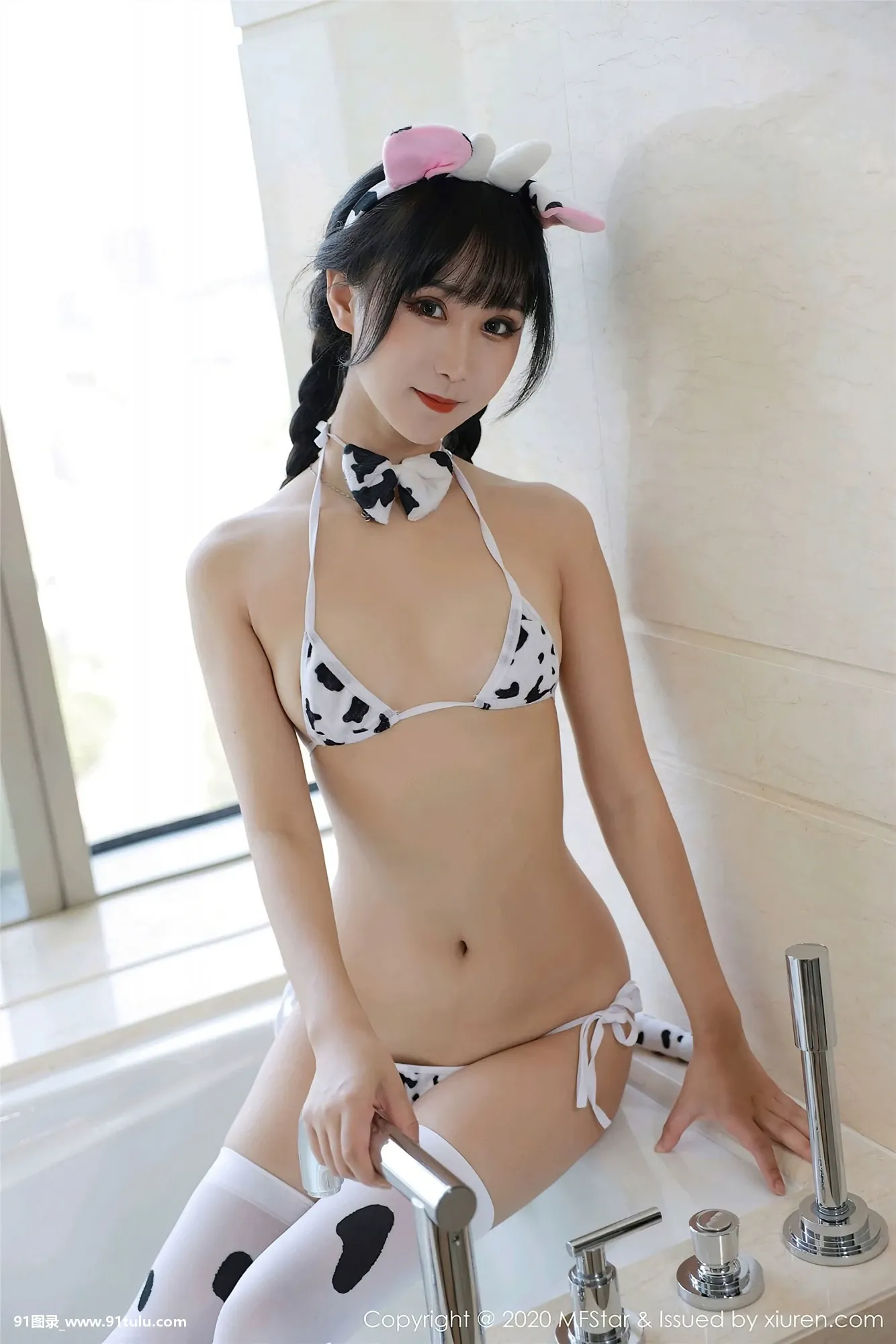 [MFStar]-Cow-bikini-[19P]MFStar,Cow,bikini,19P