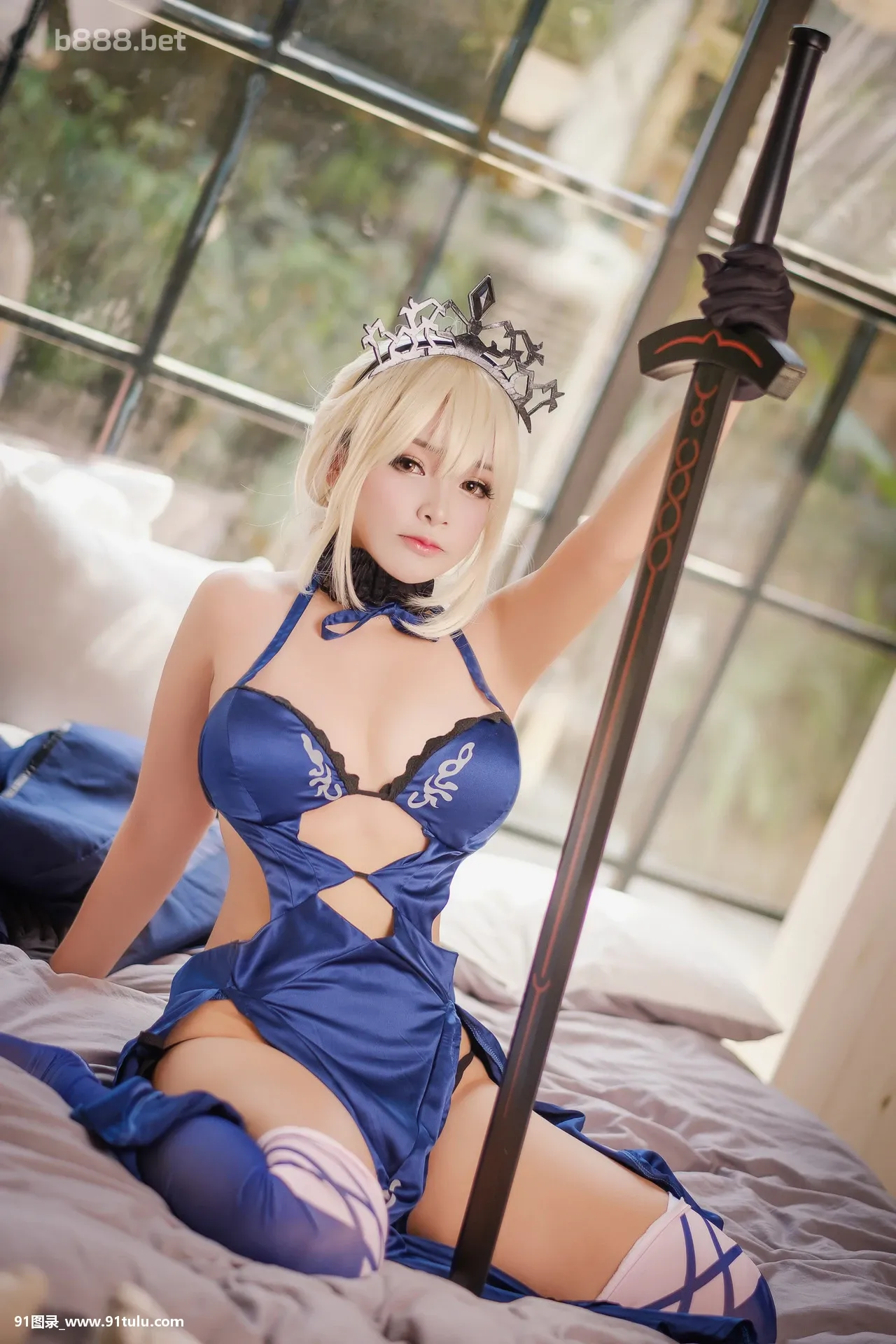 Cosplay-[MimiChan]-Artoria-Pendragon-&-Yoshiko-Tsushima-[26P]Cosplay,MimiChan,Artoria,Pendragon,amp,Yoshiko,Tsushima,26P,Cosplay