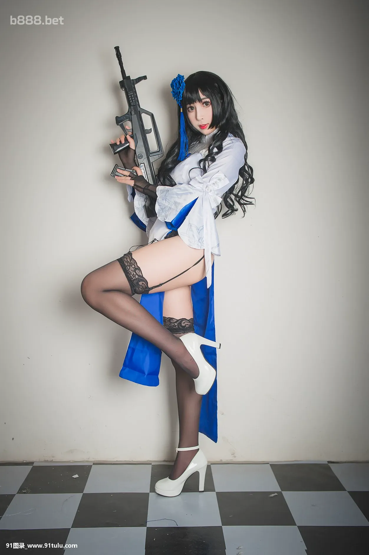 Cosplay-Heimizhou-黑米粥-NO.001-95式玉玲珑旗袍-[23P]玉玲珑,Cosplay,Heimizhou,NO.001,23P,米粥,旗袍,旗袍,Cosplay