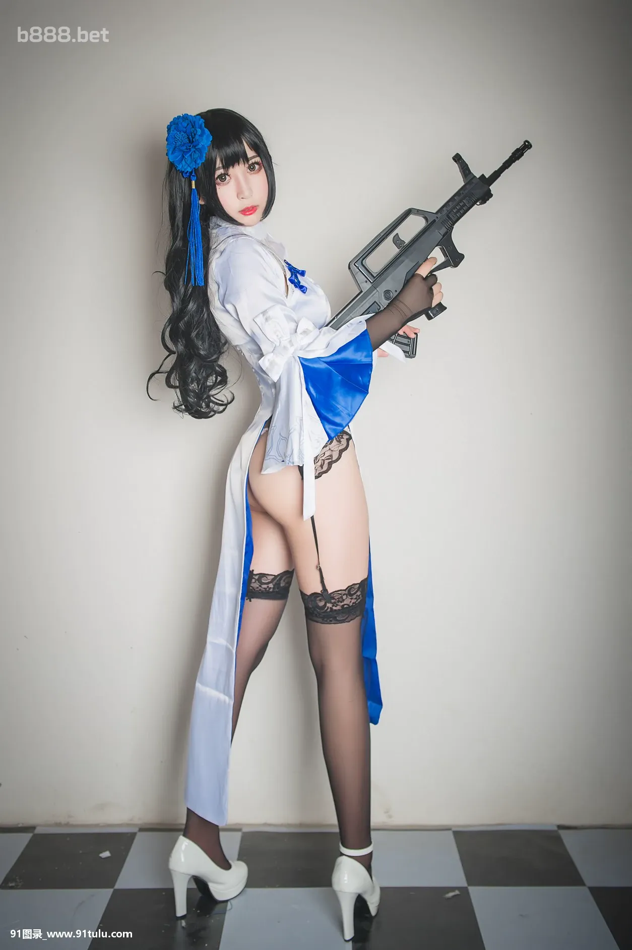 Cosplay-Heimizhou-黑米粥-NO.001-95式玉玲珑旗袍-[23P]玉玲珑,Cosplay,Heimizhou,NO.001,23P,米粥,旗袍,旗袍,Cosplay