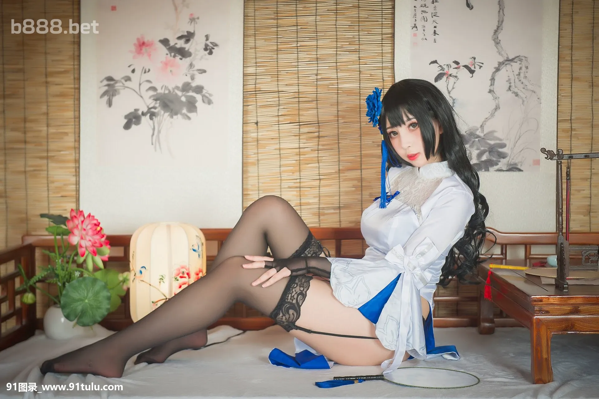 Cosplay Heimizhou 黑米粥 NO.001 95式玉玲瓏旗袍 [23P][ベルクラシック八幡 寫真]