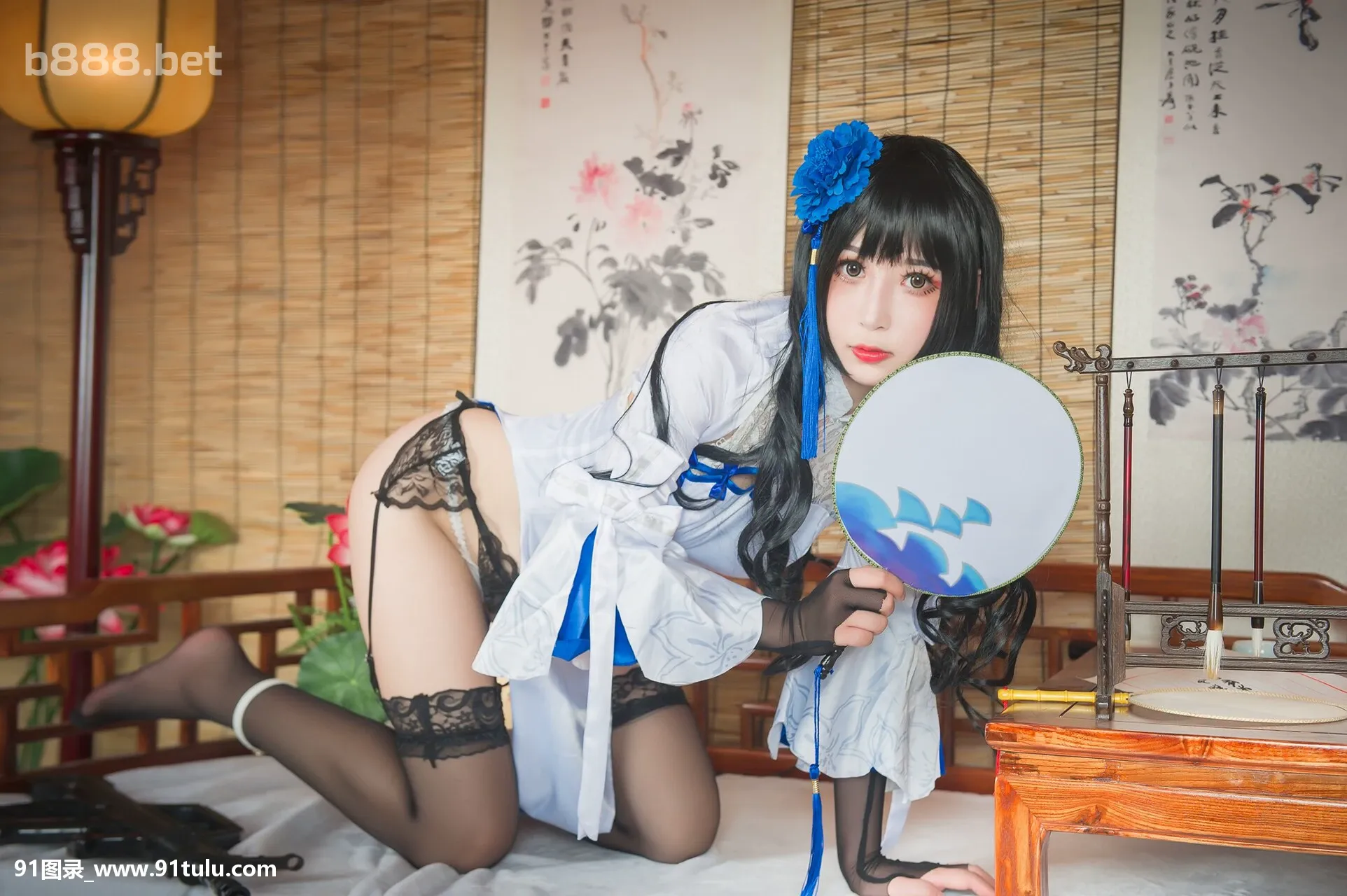 Cosplay-Heimizhou-黑米粥-NO.001-95式玉玲珑旗袍-[23P]玉玲珑,Cosplay,Heimizhou,NO.001,23P,米粥,旗袍,旗袍,Cosplay