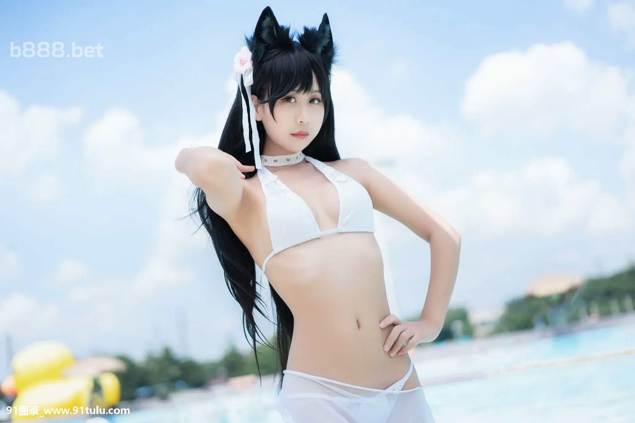 Cosplay-[萌芽儿o0]-爱宕泳装-Azur-Lane-Atago-[30P]Cosplay,o0,爱宕,Azur,Lane,Atago,30P,泳装,萌芽,泳装,Cosplay