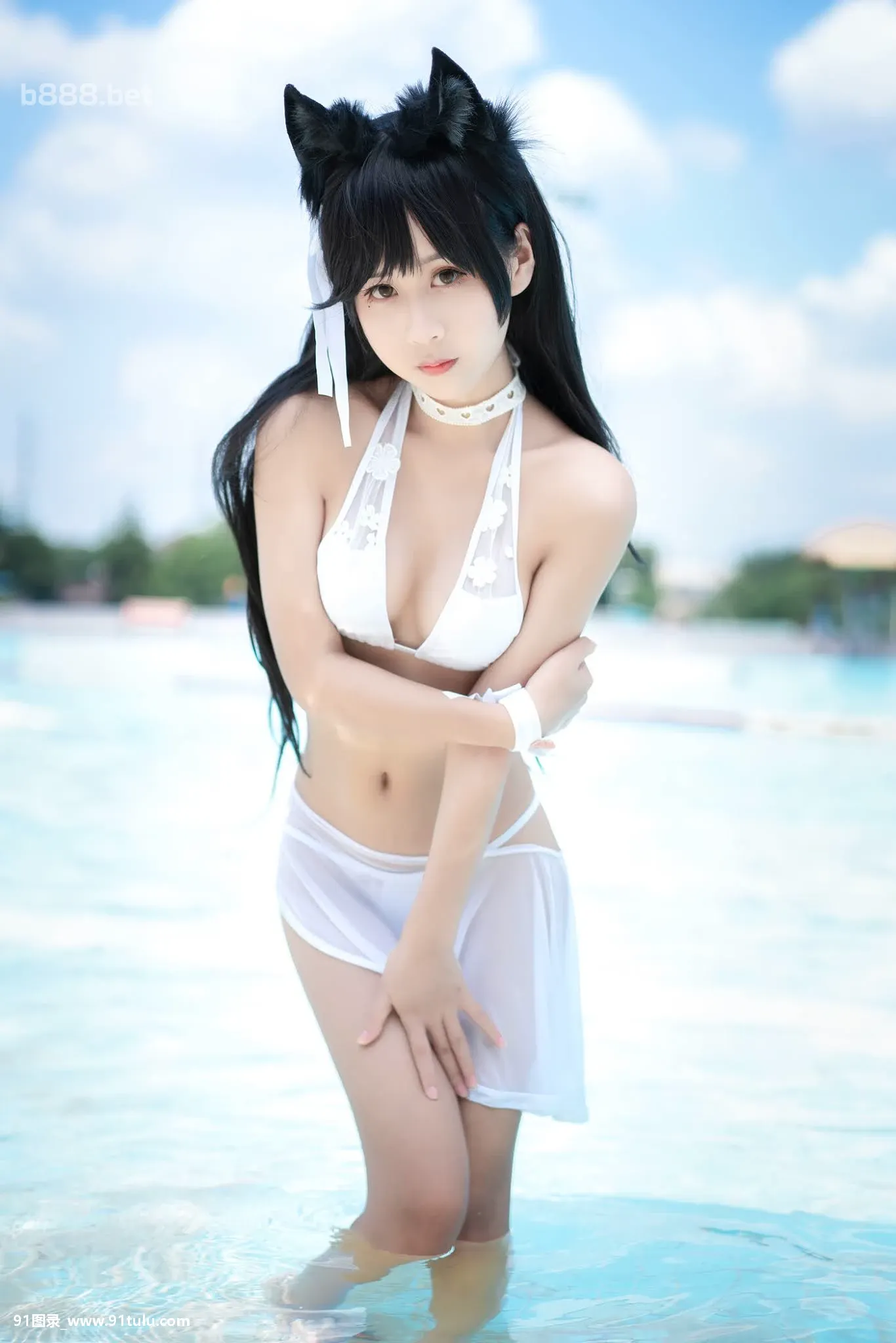 Cosplay-[萌芽儿o0]-爱宕泳装-Azur-Lane-Atago-[30P]Cosplay,o0,爱宕,Azur,Lane,Atago,30P,泳装,萌芽,泳装,Cosplay