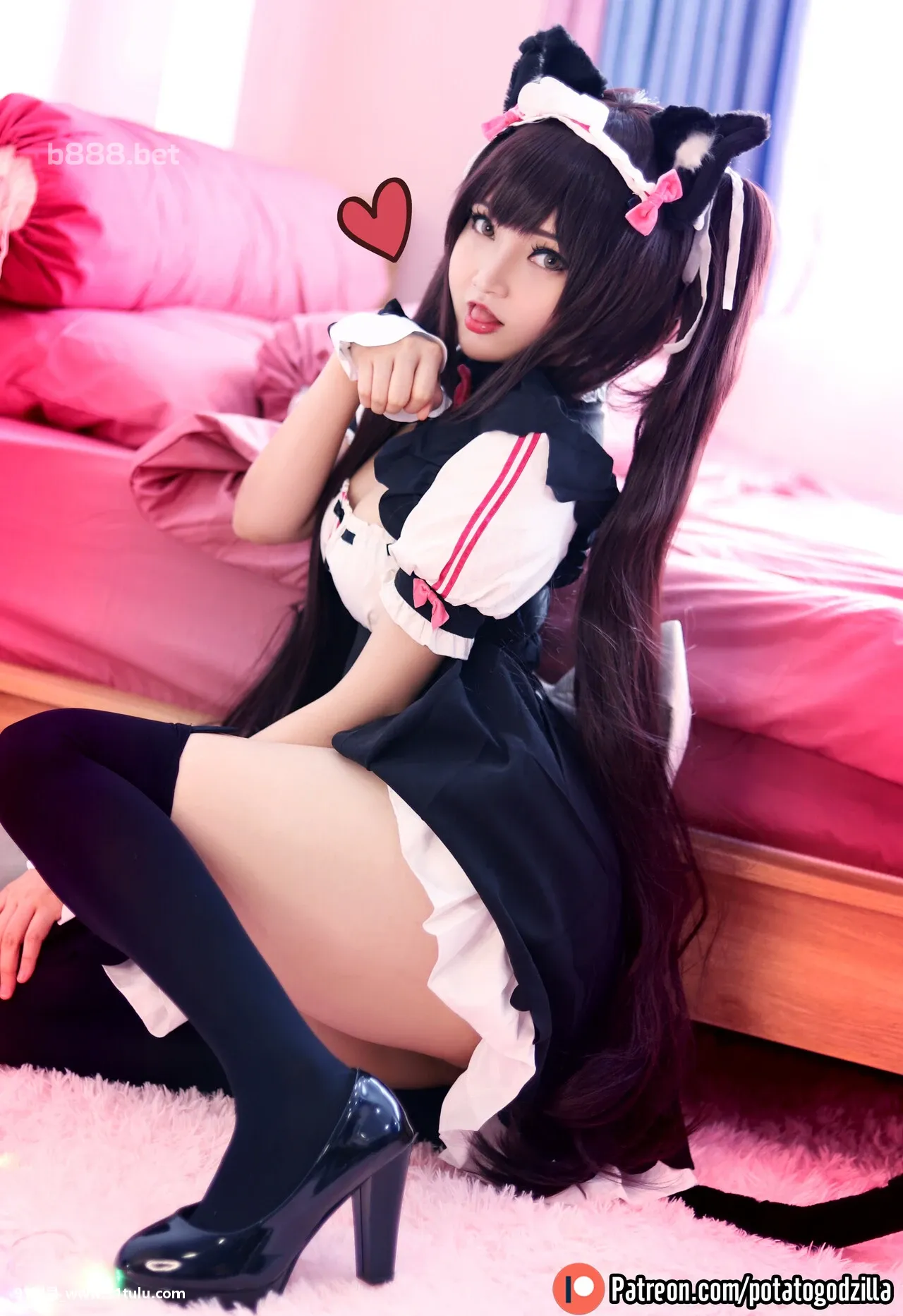 Cosplay-[Potato-Godzilla]-Chocola-Nekopara-[32P]Cosplay,Potato,Godzilla,Chocola,Nekopara,32P,Cosplay