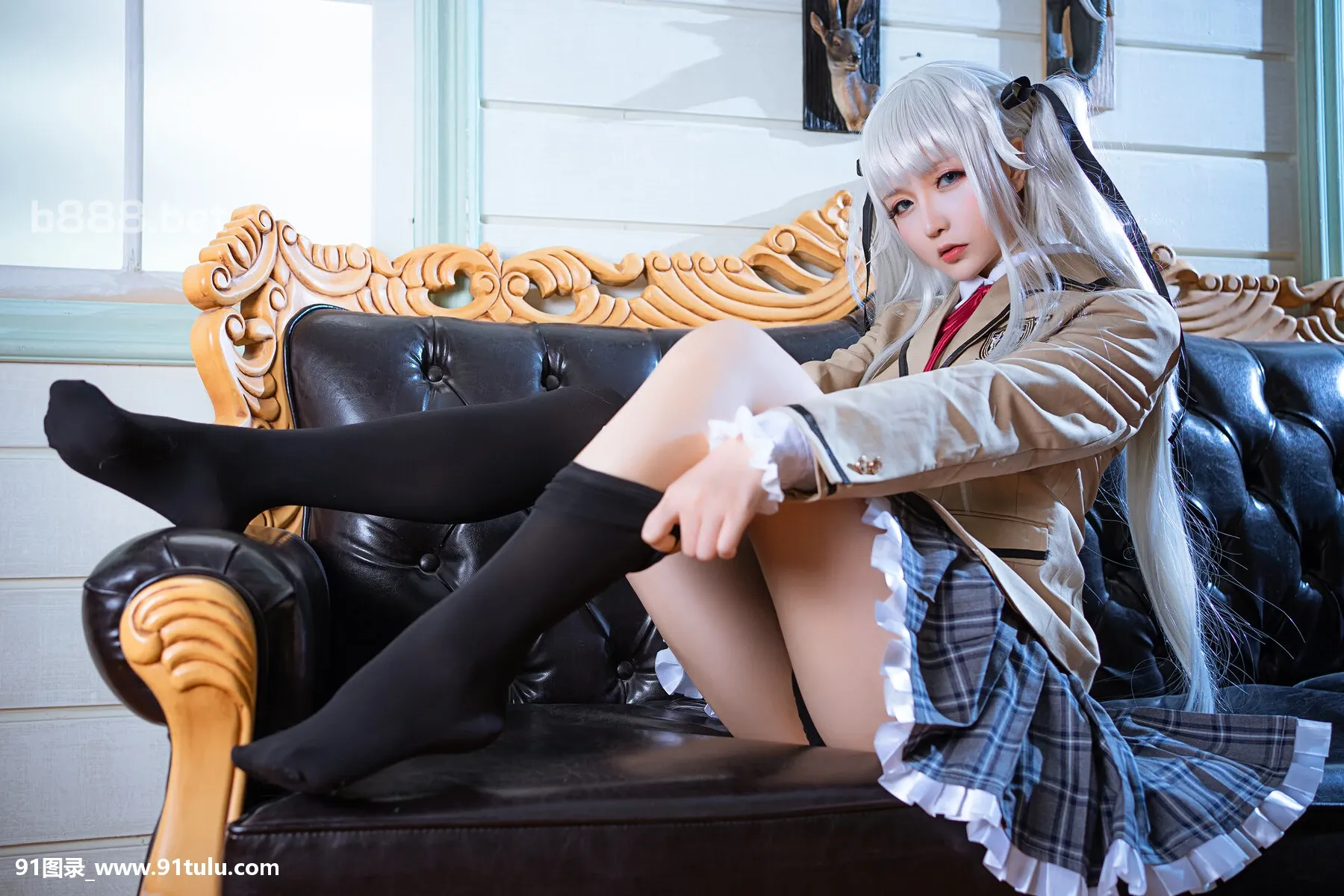 Cosplay-[星之迟迟]-Bishoujo-Mangekyou-Kagarino-Kirie-School-Uniform-ver.001-[49P]Cosplay,Bishoujo,Mangekyou,Kagarino,Kirie,School,Uniform,ver.001,49P,迟迟,Cosplay