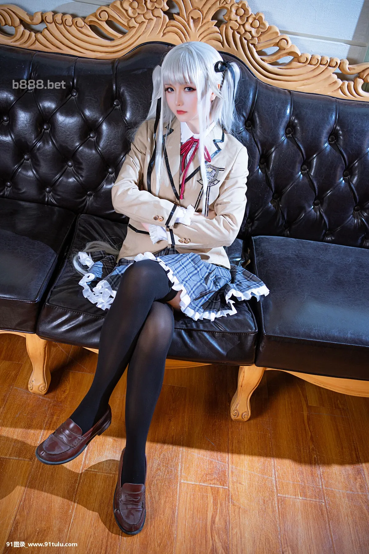 Cosplay-[星之迟迟]-Bishoujo-Mangekyou-Kagarino-Kirie-School-Uniform-ver.001-[49P]Cosplay,Bishoujo,Mangekyou,Kagarino,Kirie,School,Uniform,ver.001,49P,迟迟,Cosplay