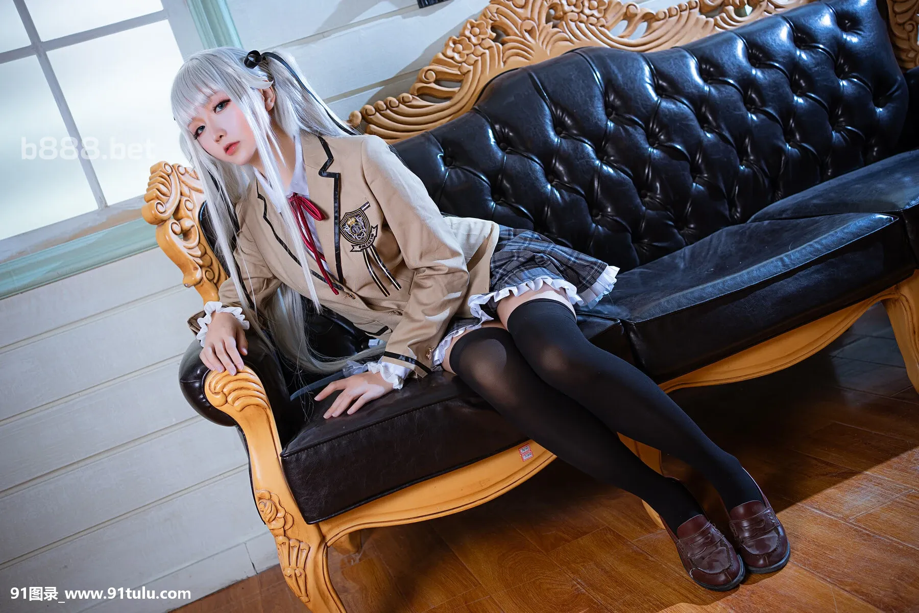 Cosplay-[星之迟迟]-Bishoujo-Mangekyou-Kagarino-Kirie-School-Uniform-ver.001-[49P]Cosplay,Bishoujo,Mangekyou,Kagarino,Kirie,School,Uniform,ver.001,49P,迟迟,Cosplay