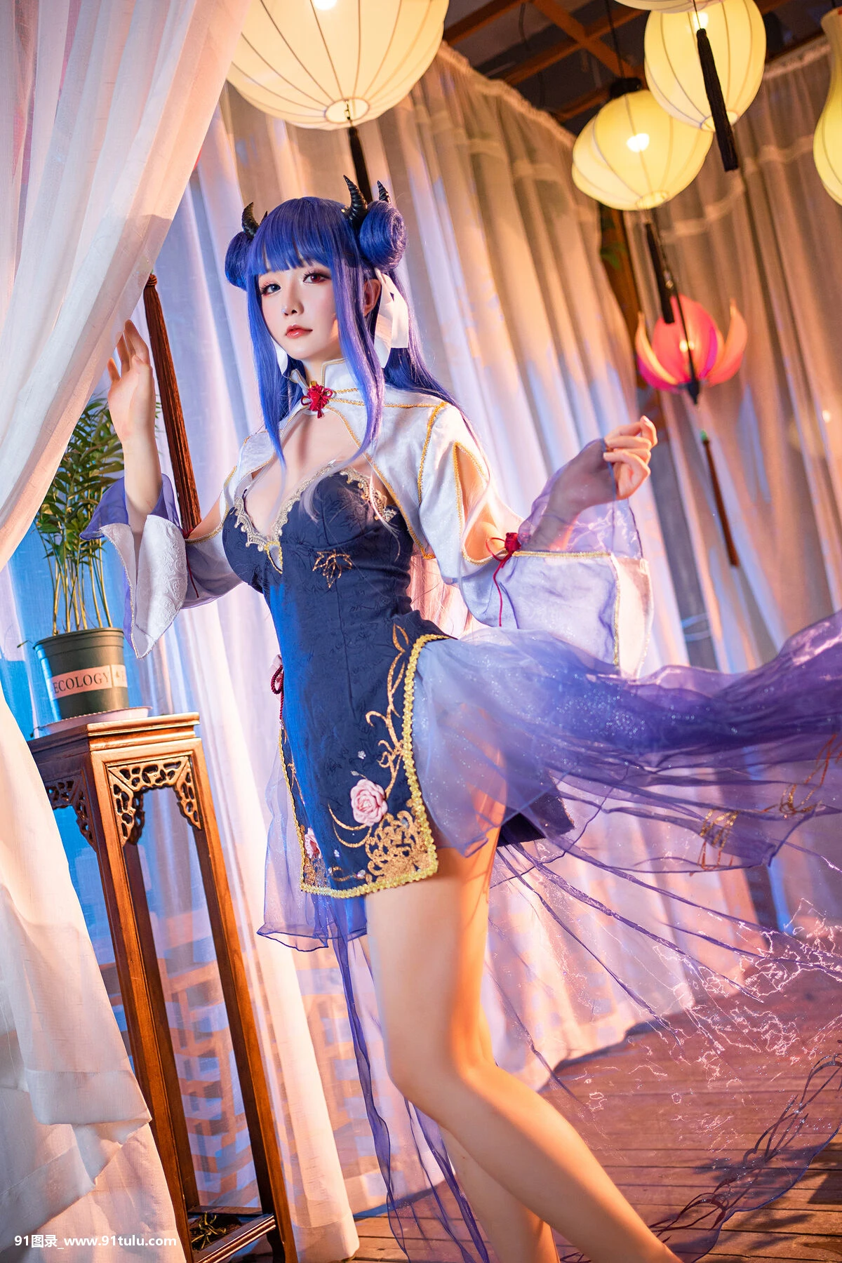 Cosplay-[星之迟迟]-伊吹-Ibuki-Azur-Lane-[25P]Cosplay,伊吹,Ibuki,Azur,Lane,25P,迟迟,Cosplay