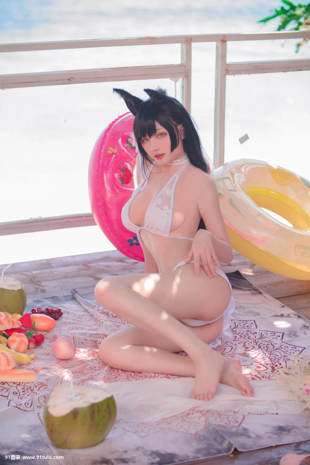 Cosplay-[起司块wii]-爱宕泳装-Atago-Azur-Lane-[40P]Cosplay,起司,wii,爱宕,Atago,Azur,Lane,40P,泳装,泳装,Cosplay