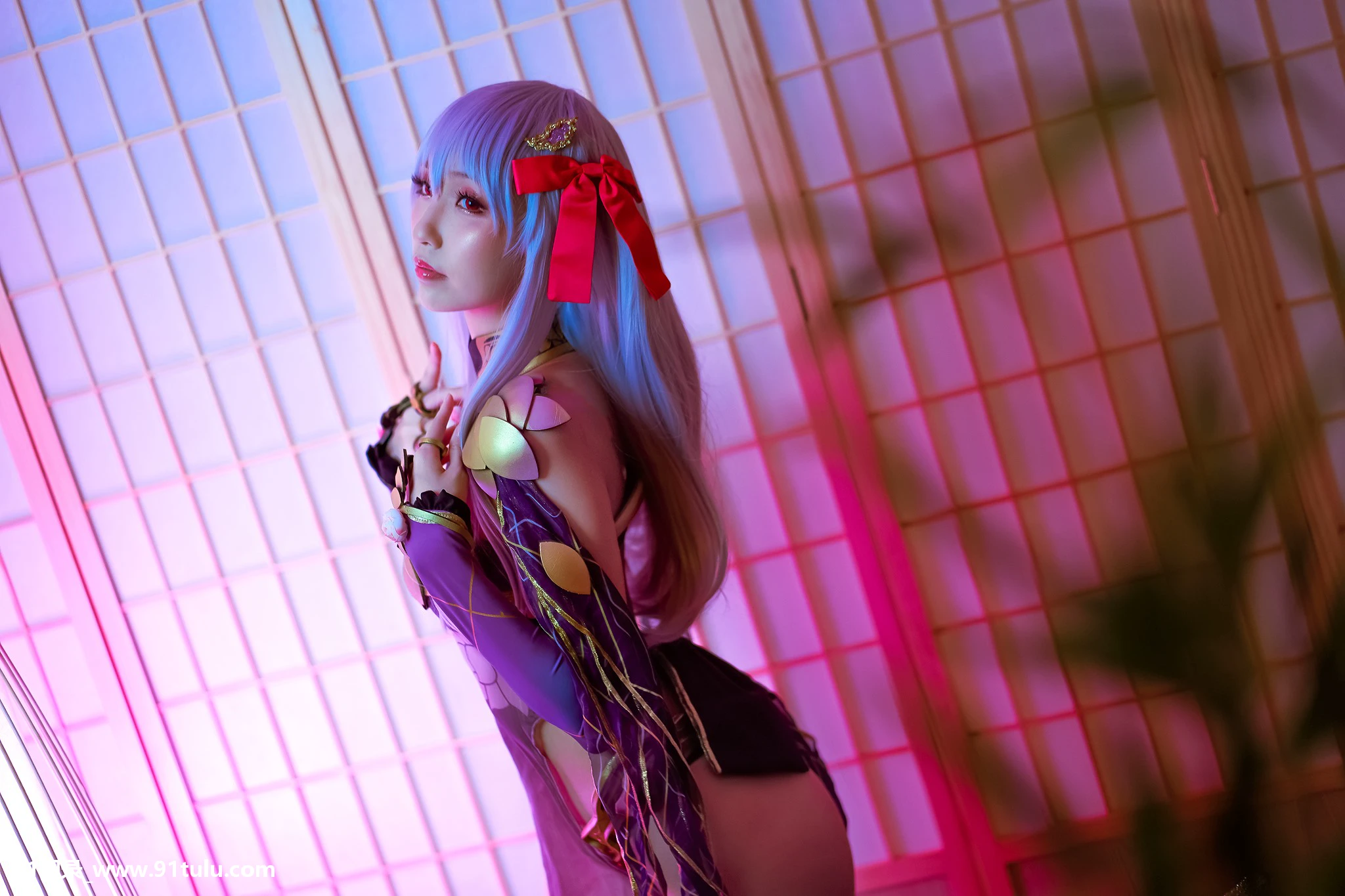 Cosplay-[Silver＊Here]-+-Fate-+-カーマ-+-League-of-Legends-Akali-[19P]Cosplay,Silver,Fate,League,Legends,Akali,19P,Cosplay