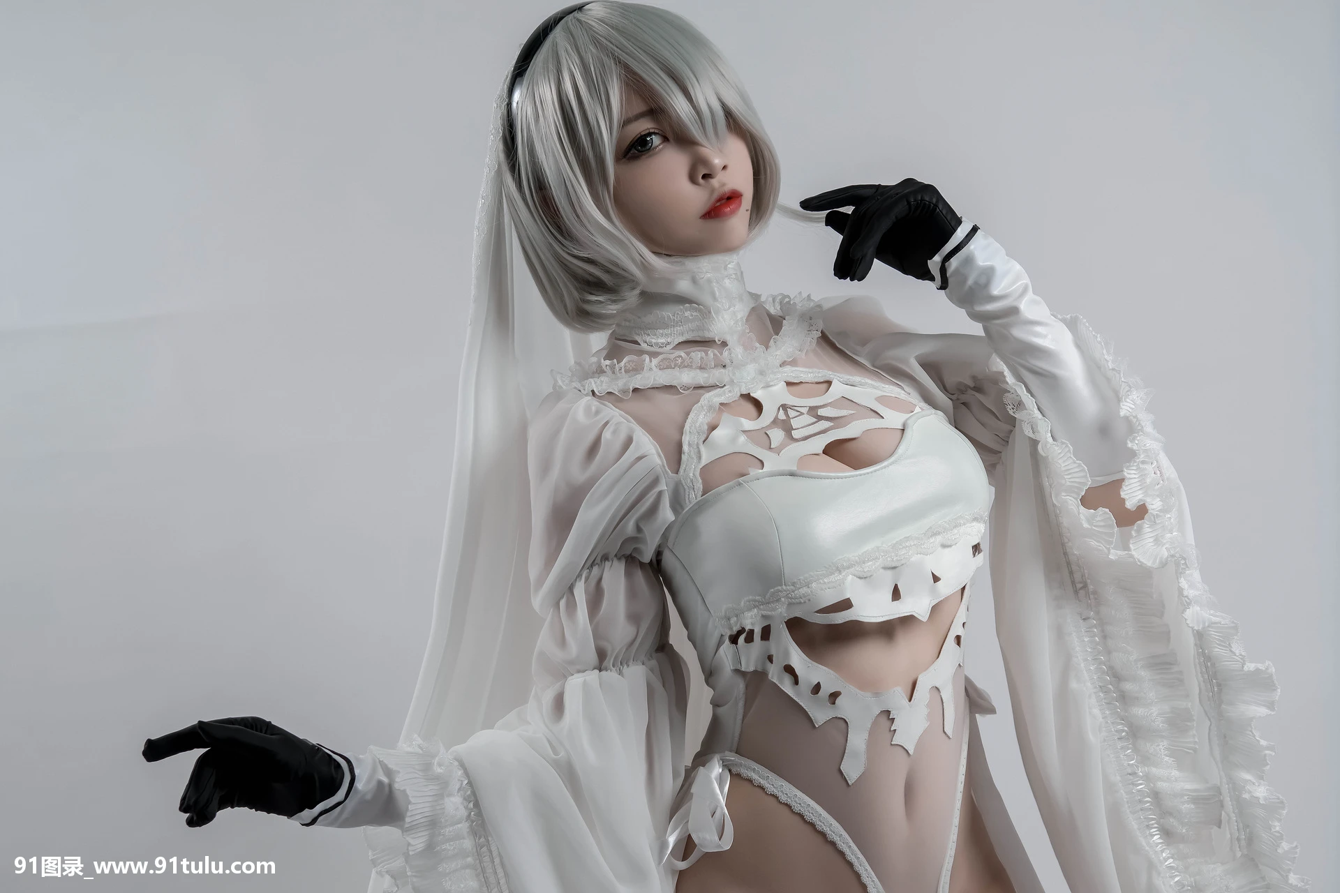 Cosplay-[二佐nisa]-2b同人花嫁-[26P]Cosplay,二佐,nisa,2b,同人花,26P,Cosplay,同人