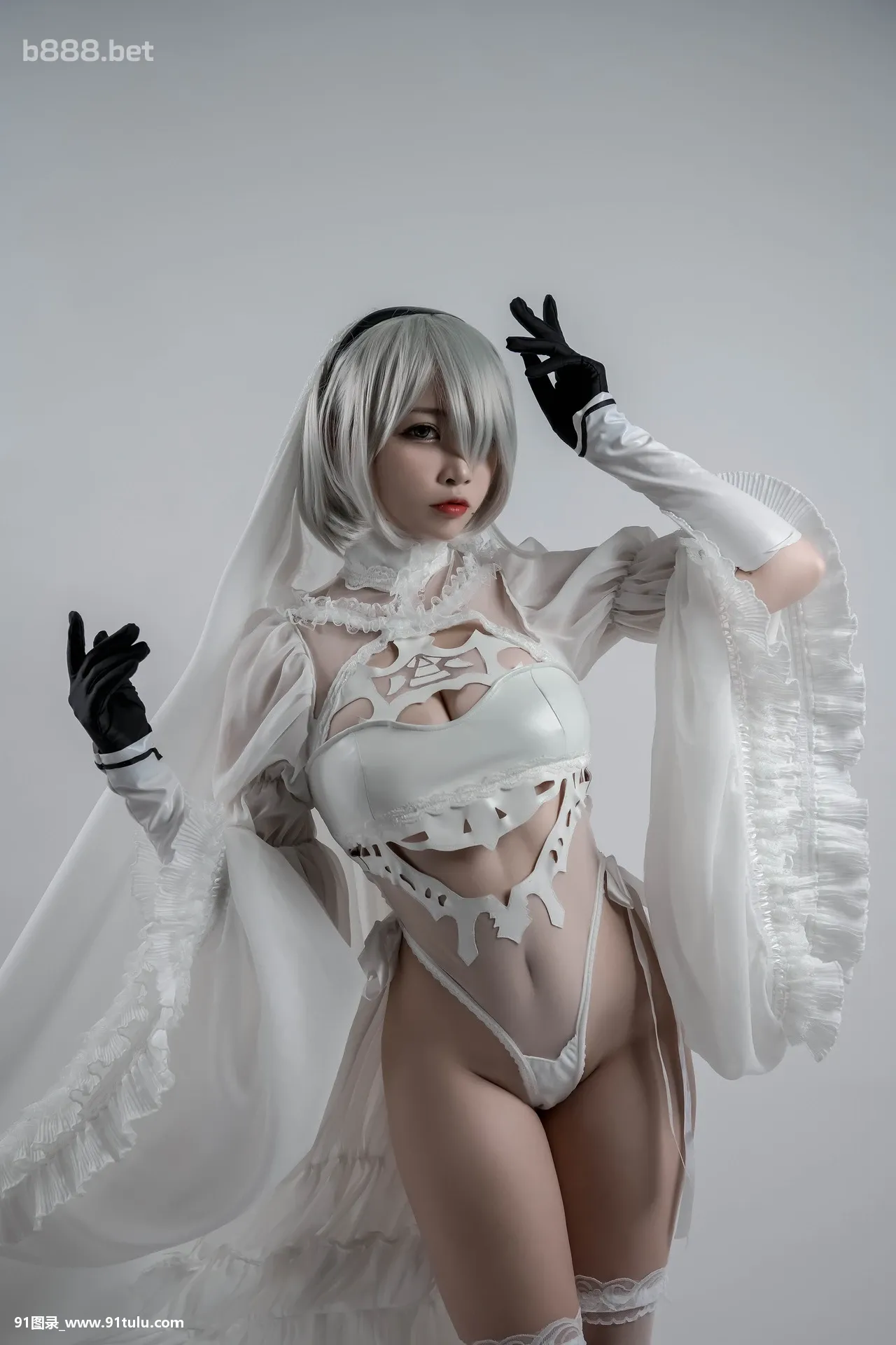 Cosplay-[二佐nisa]-2b同人花嫁-[26P]Cosplay,二佐,nisa,2b,同人花,26P,Cosplay,同人