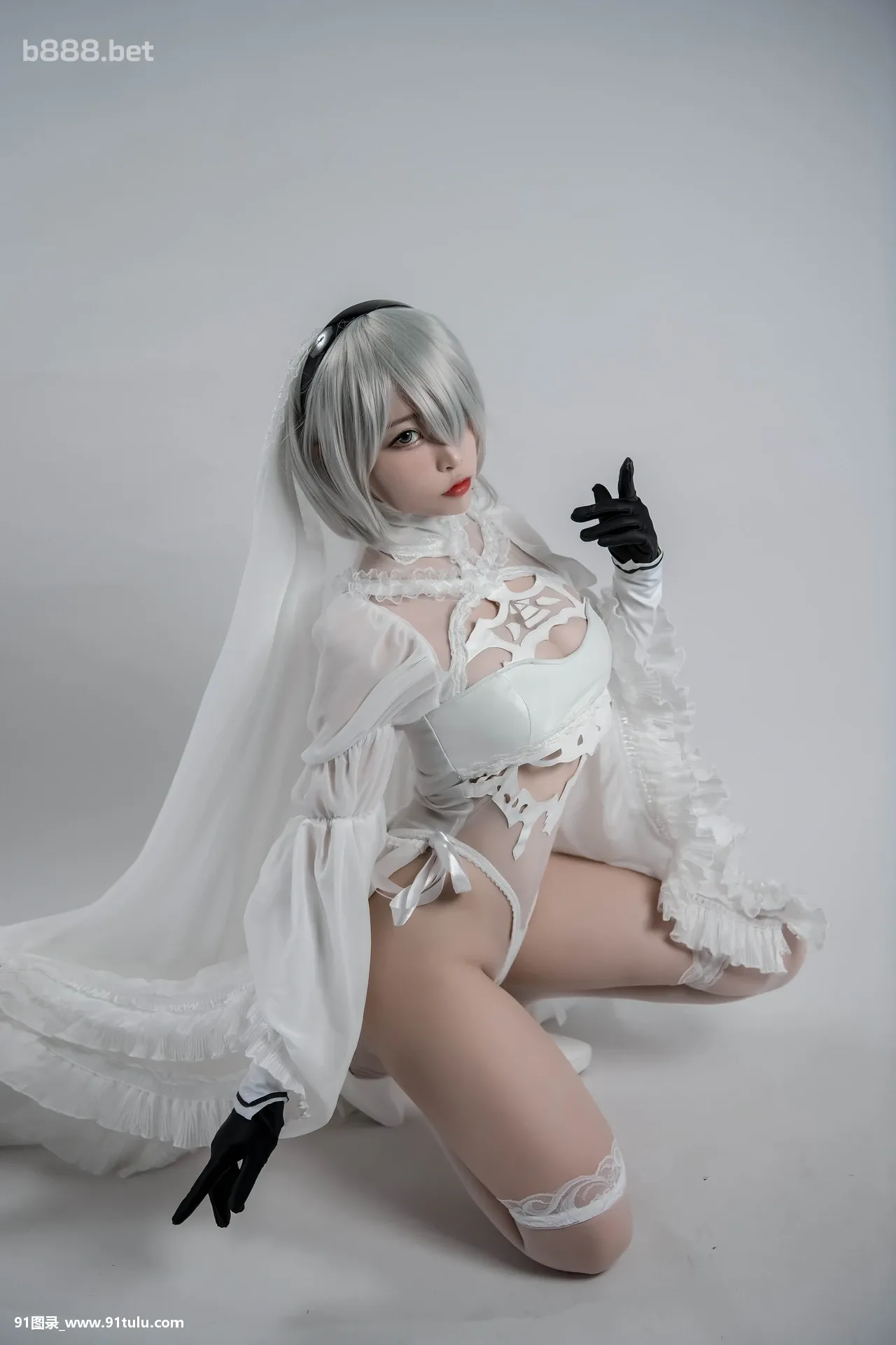 Cosplay-[二佐nisa]-2b同人花嫁-[26P]Cosplay,二佐,nisa,2b,同人花,26P,Cosplay,同人