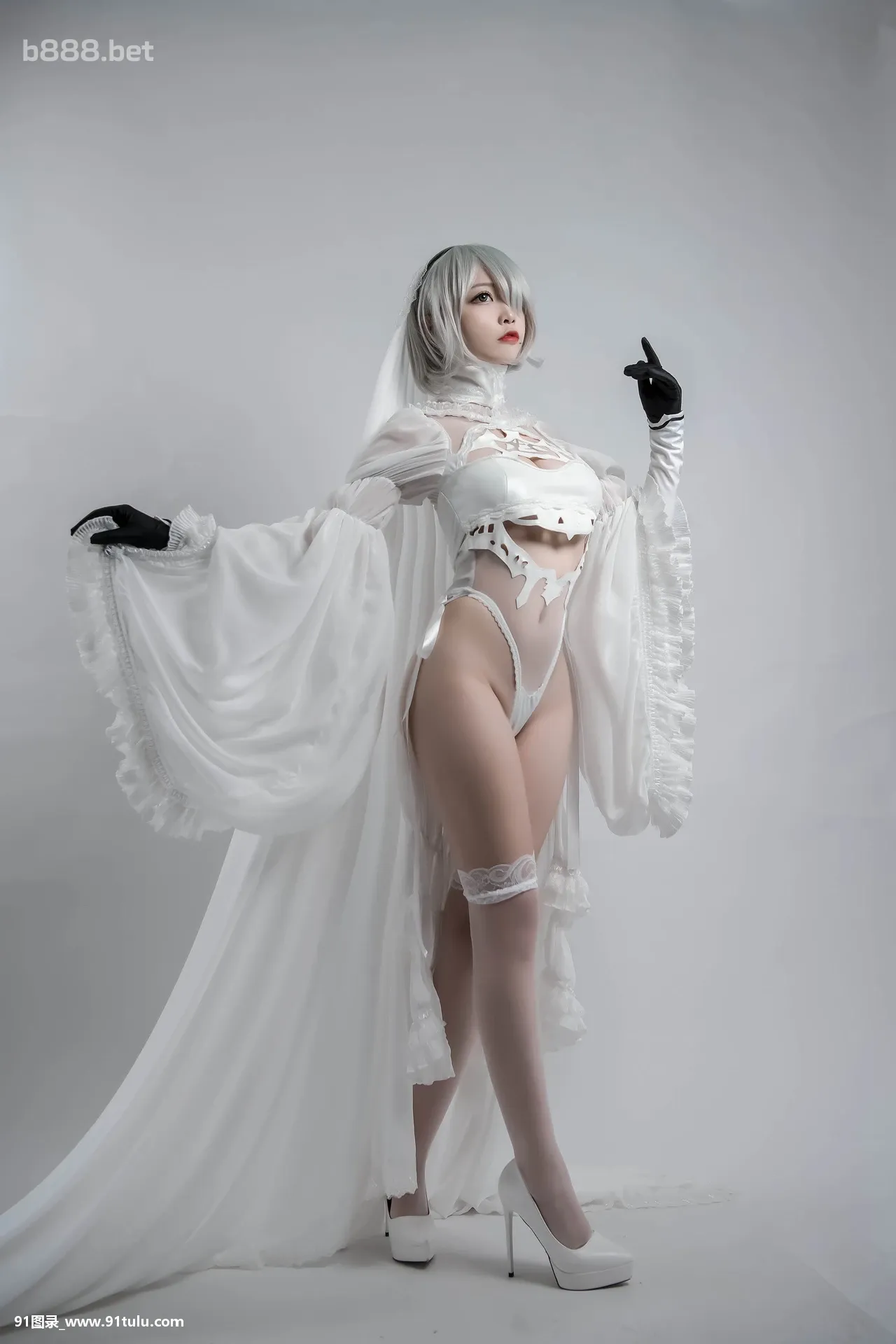 Cosplay-[二佐nisa]-2b同人花嫁-[26P]Cosplay,二佐,nisa,2b,同人花,26P,Cosplay,同人