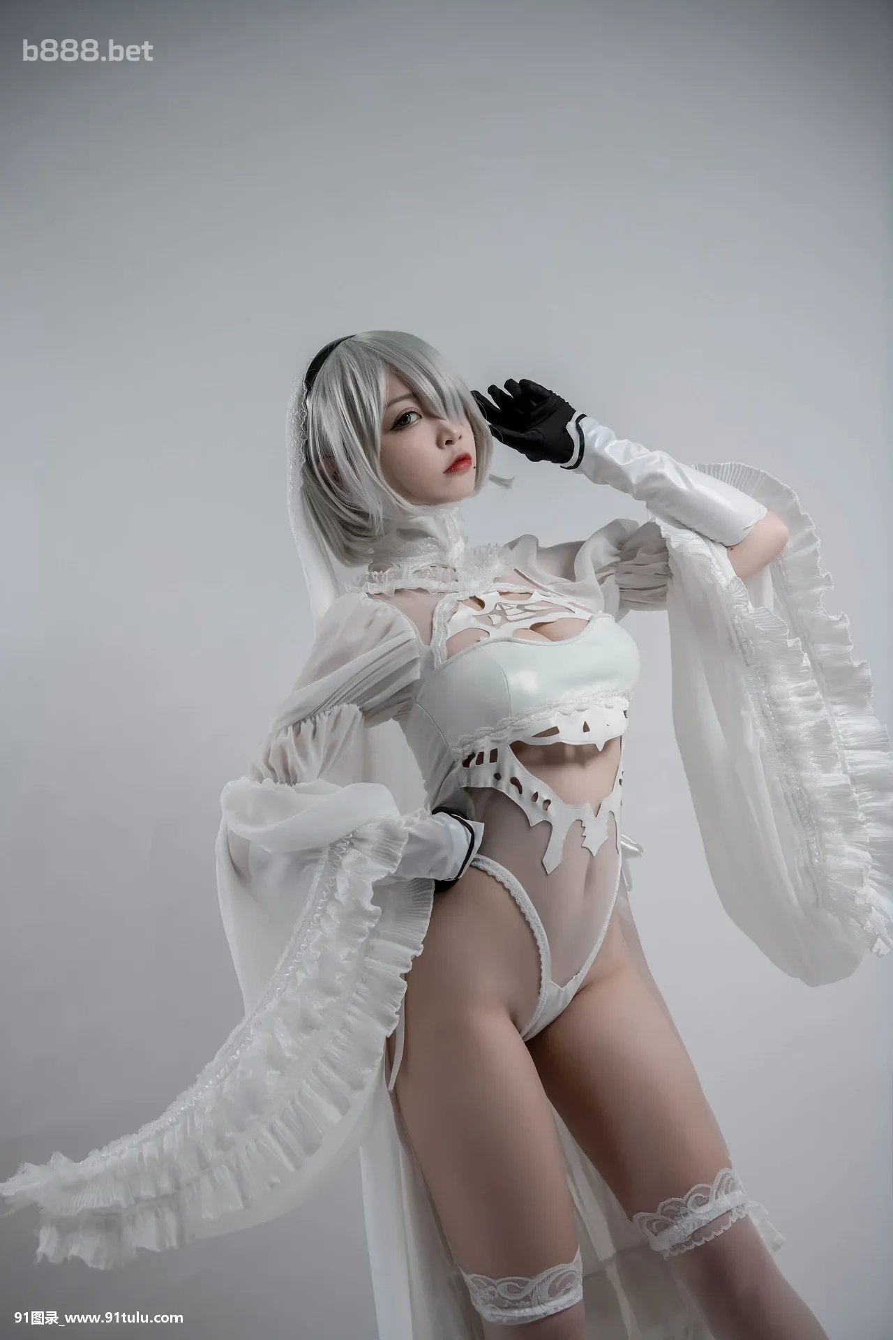 Cosplay-[二佐nisa]-2b同人花嫁-[26P]Cosplay,二佐,nisa,2b,同人花,26P,Cosplay,同人