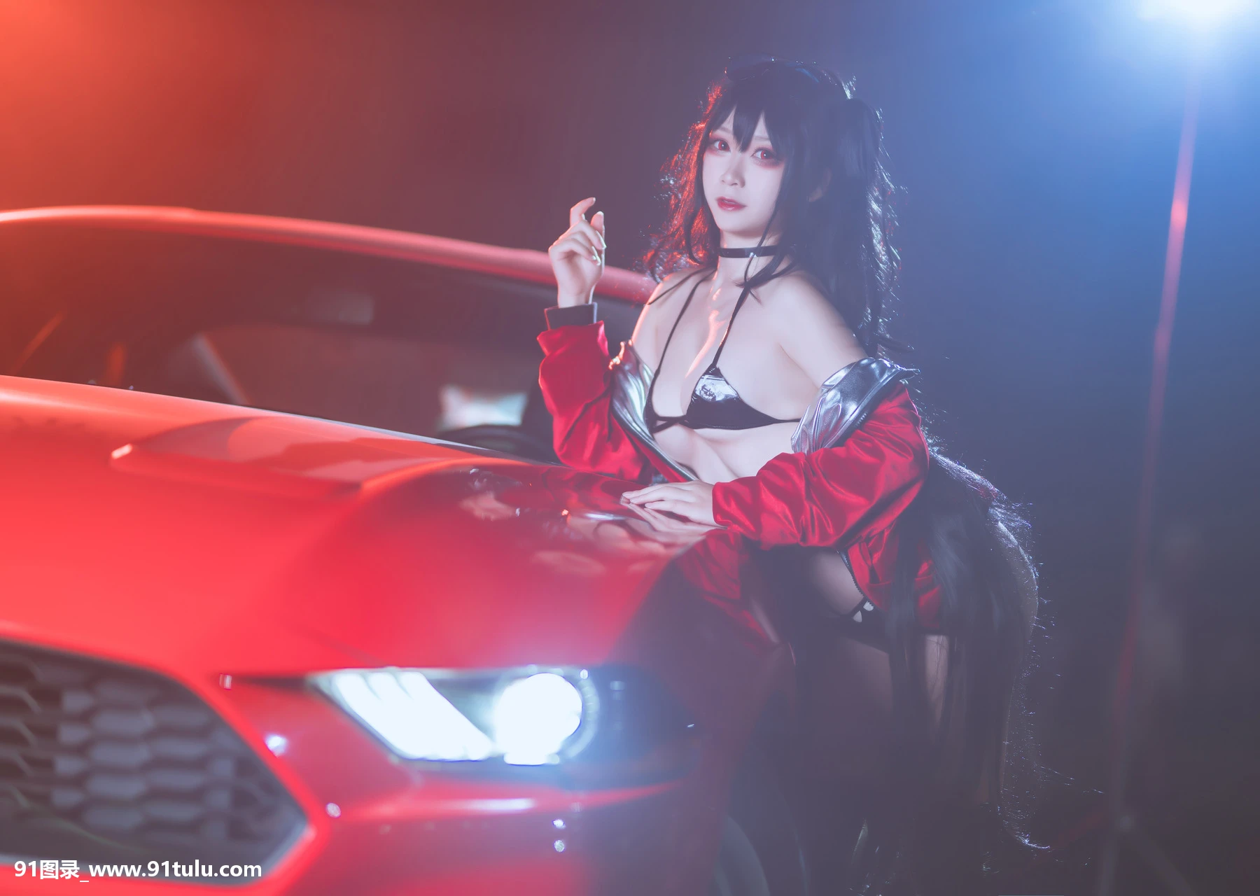 Cosplay-[樱落酱w]-Taihou-Race-Queen-[31P]Cosplay,樱落,Taihou,Race,Queen,31P,Cosplay