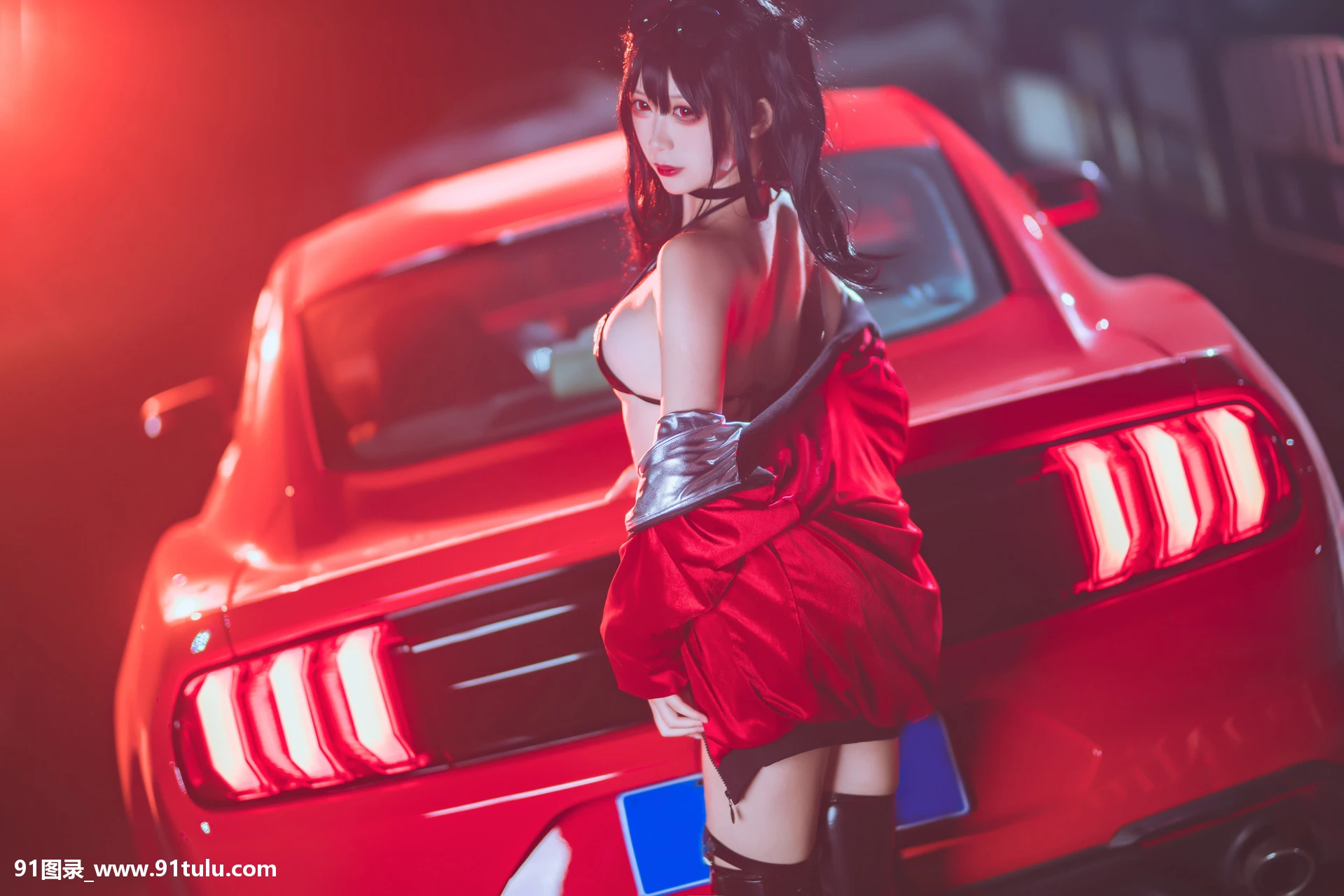 Cosplay-[樱落酱w]-Taihou-Race-Queen-[31P]Cosplay,樱落,Taihou,Race,Queen,31P,Cosplay