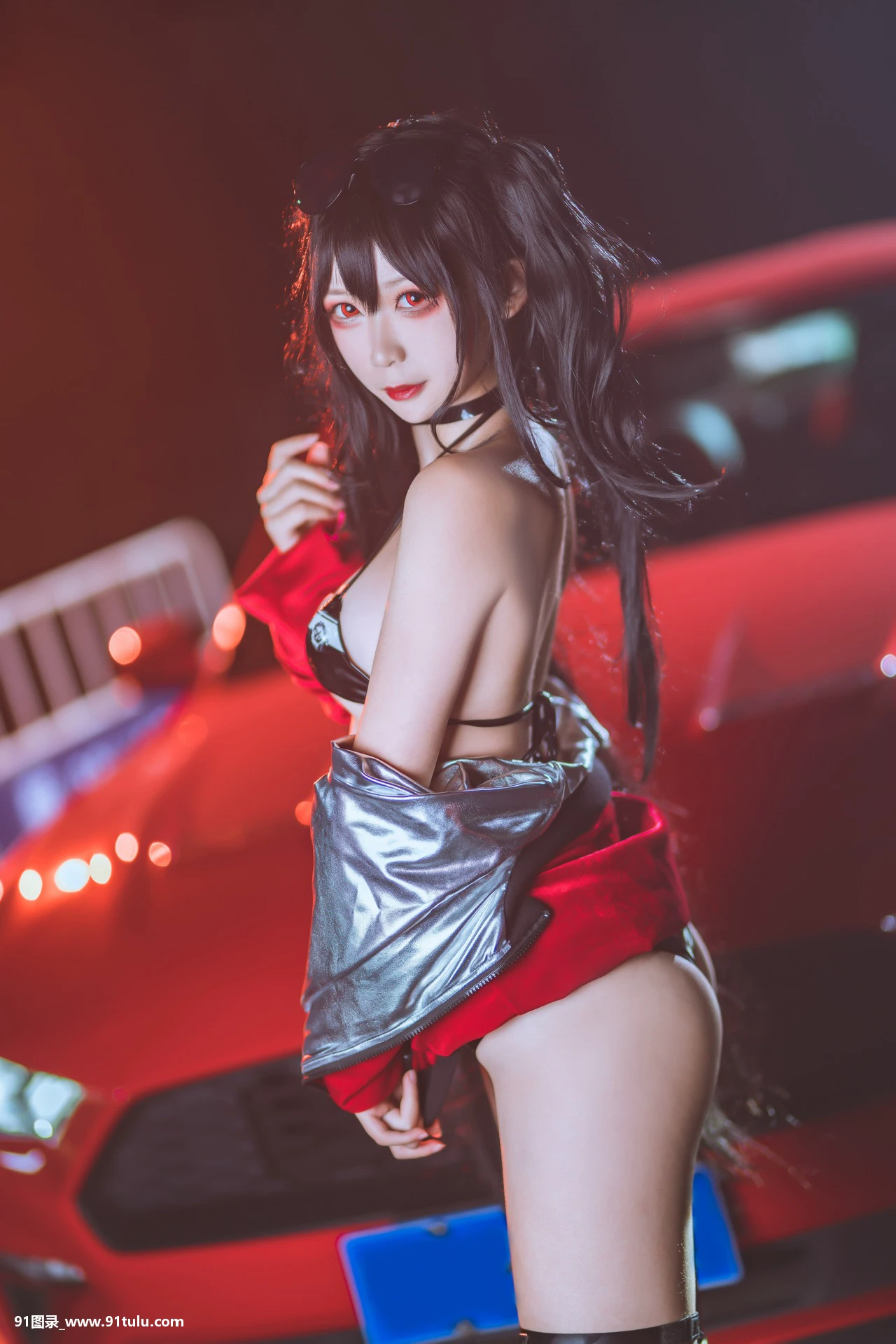 Cosplay-[樱落酱w]-Taihou-Race-Queen-[31P]Cosplay,樱落,Taihou,Race,Queen,31P,Cosplay