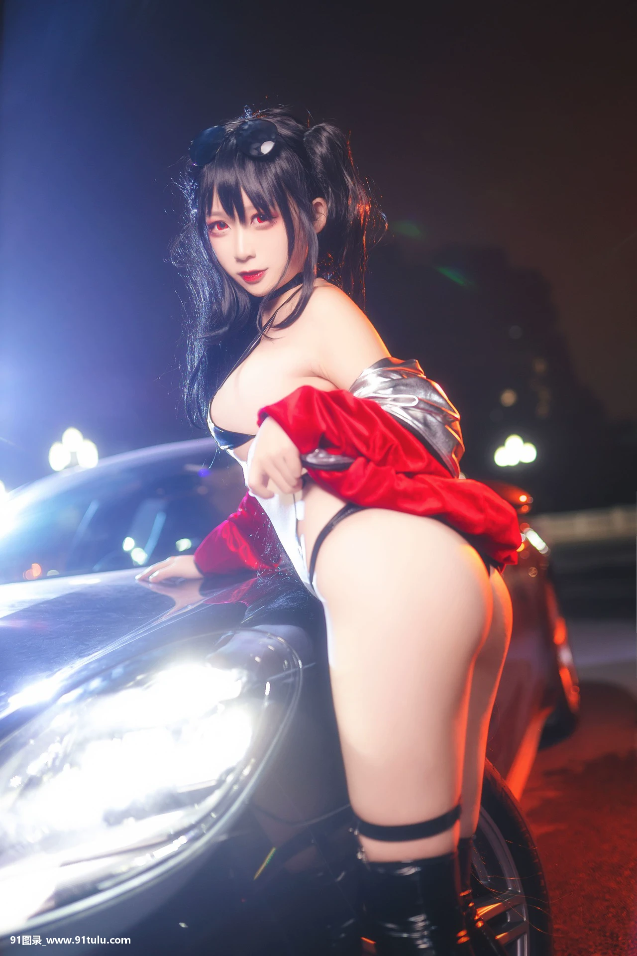 Cosplay [櫻落醬w] Taihou Race Queen [31P][iphone 寫真 転送 無料]