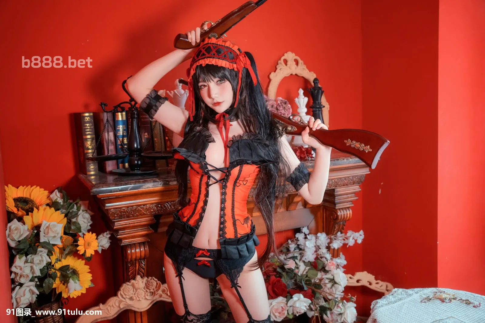 Cosplay-[仙九Airi]-Kurumi-–-Date-A-Live-[21P]Cosplay,仙九,Airi,Kurumi,Date,Live,21P,Cosplay