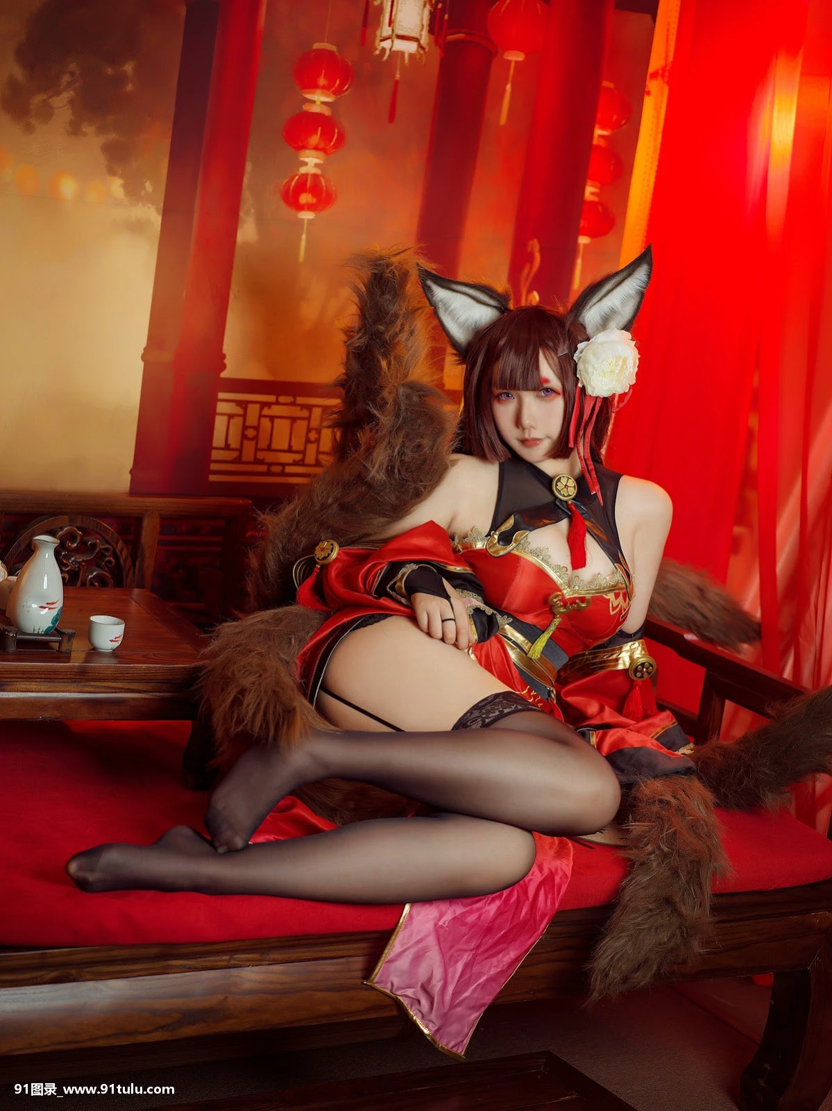 Cosplay-[麻花麻花酱]-天城旗袍-–-英仙座-[55P]麻花,Cosplay,55P,英仙座,天城,旗袍,旗袍,Cosplay