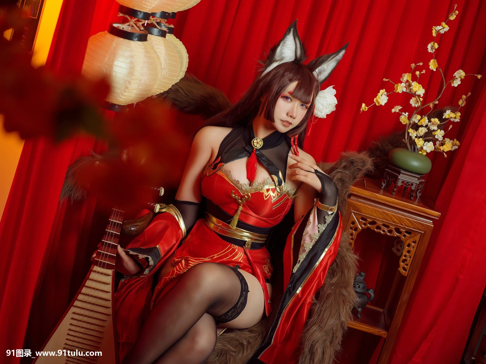 Cosplay-[麻花麻花酱]-天城旗袍-–-英仙座-[55P]麻花,Cosplay,55P,英仙座,天城,旗袍,旗袍,Cosplay