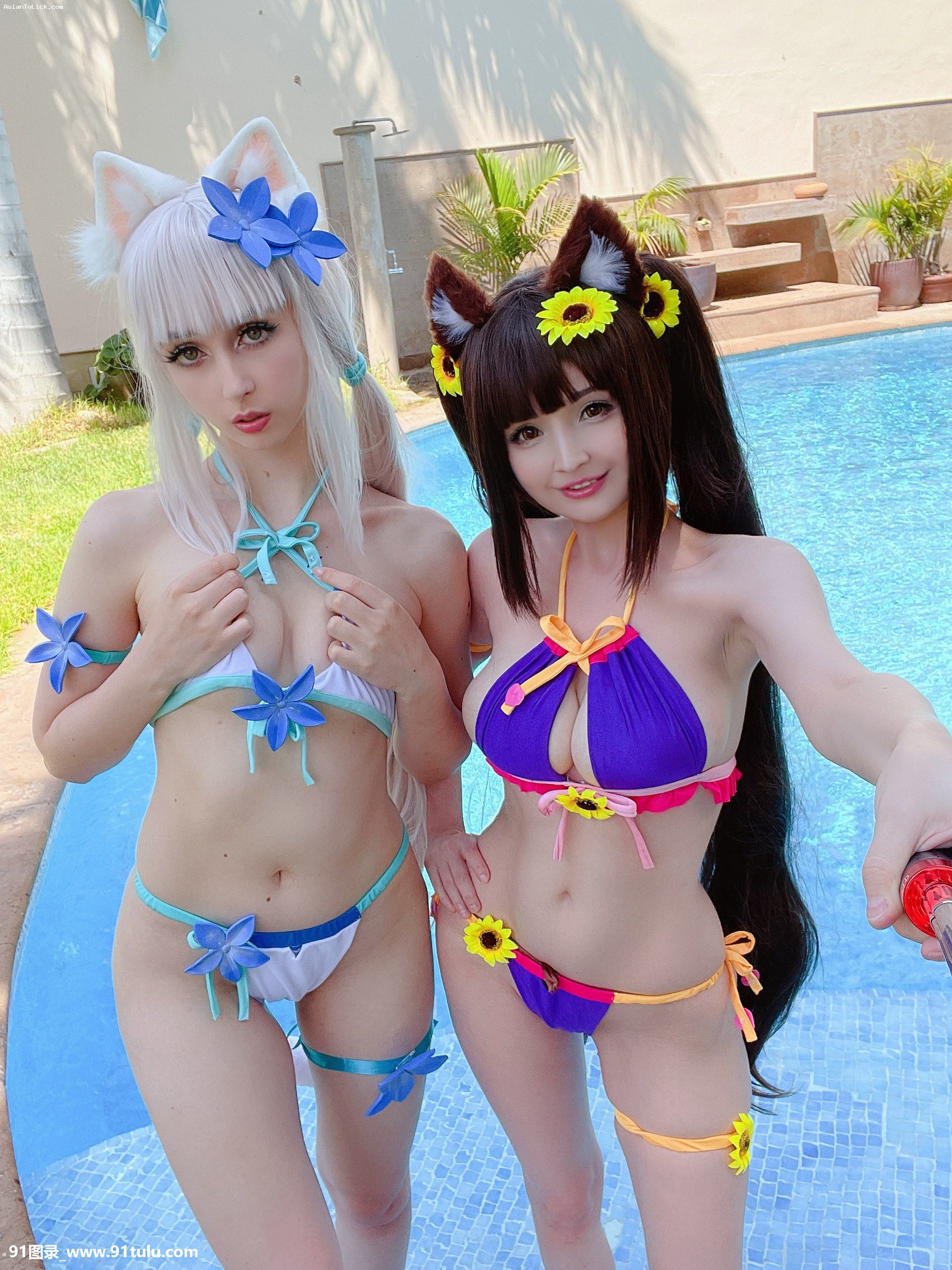 Hidori-Rose-Selfies-with-Gumiho-Hannya-Nekopara-Chocola-x-Vanilla-[29P]Hidori,Rose,Selfies,Gumiho,Hannya,Nekopara,Chocola,Vanilla,29P