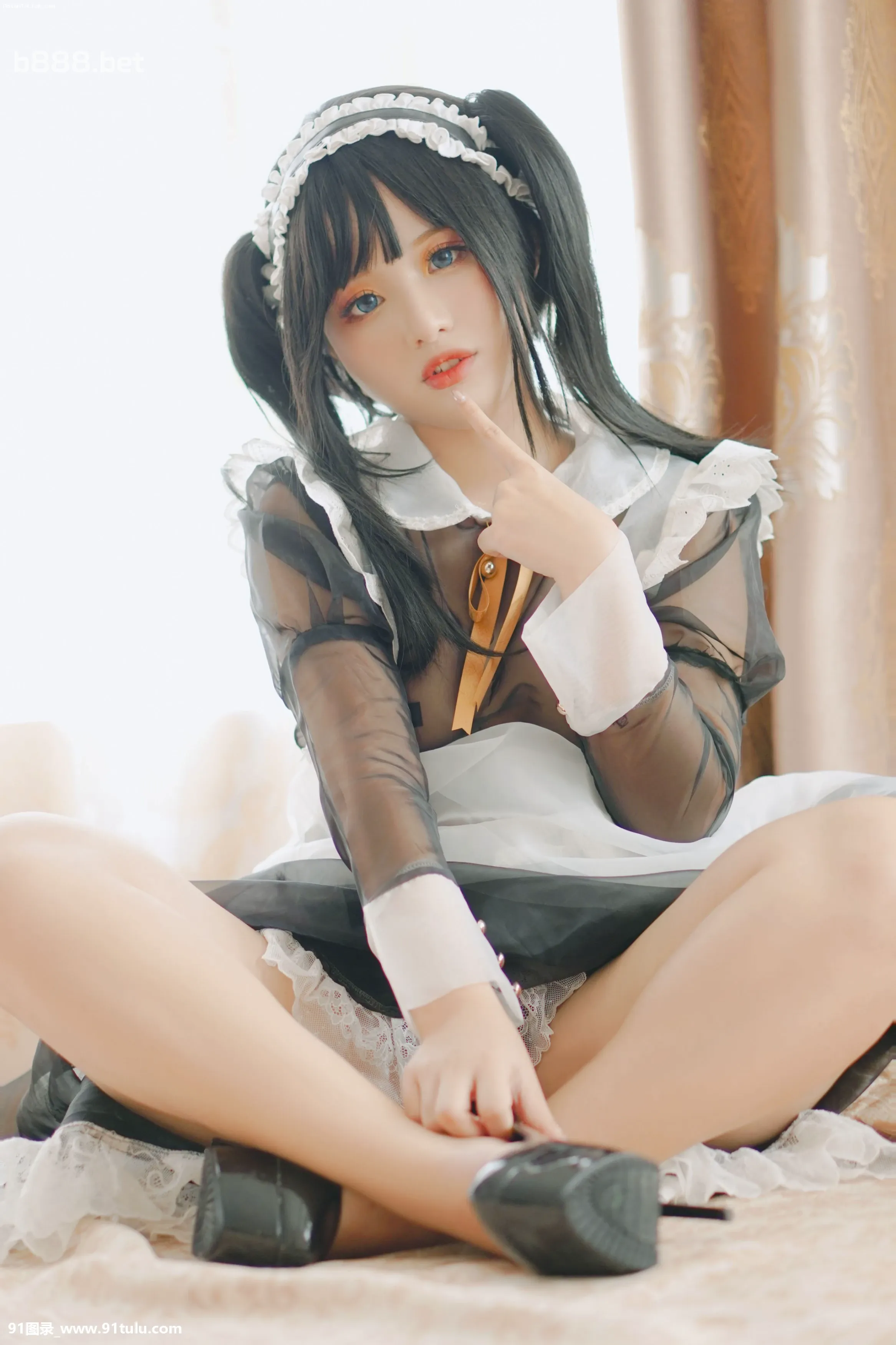 Chono-Black-Maid-cosplay-[cos]-[15P]Chono,Black,Maid,cosplay,cos,15P,cos,cosplay