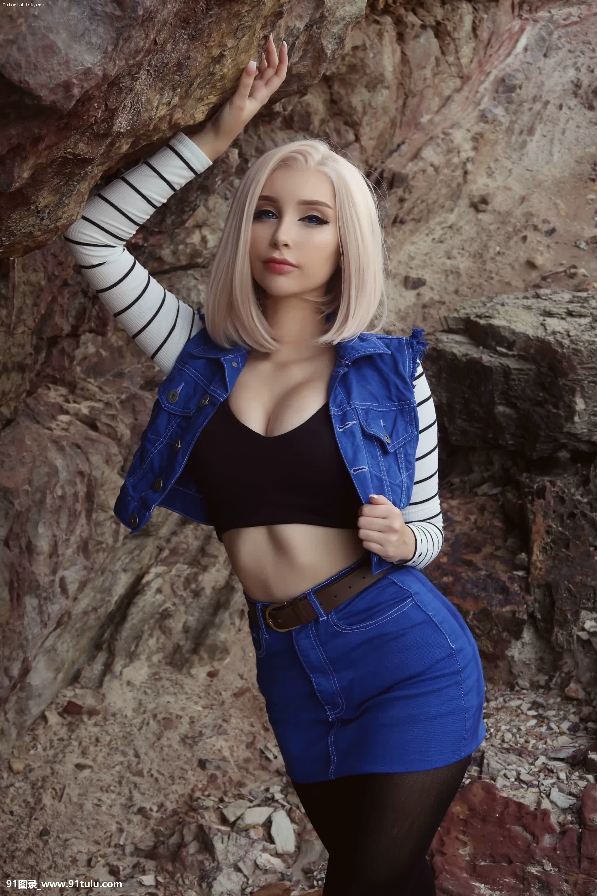 Android-18-Cosplay-by-Beke-Cosplay-[48P]Cosplay,Android,Beke,48P,Cosplay