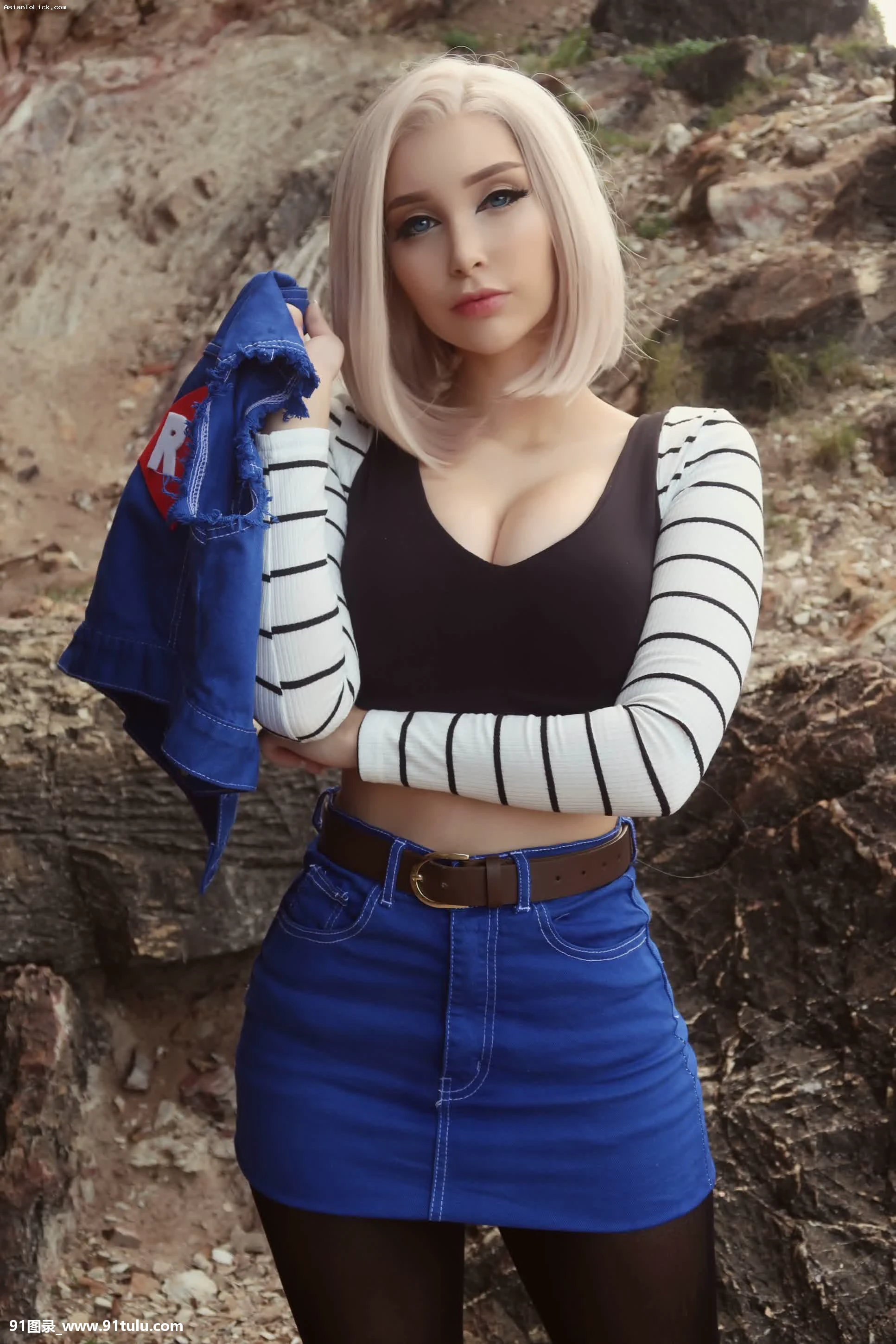 Android-18-Cosplay-by-Beke-Cosplay-[48P]Cosplay,Android,Beke,48P,Cosplay